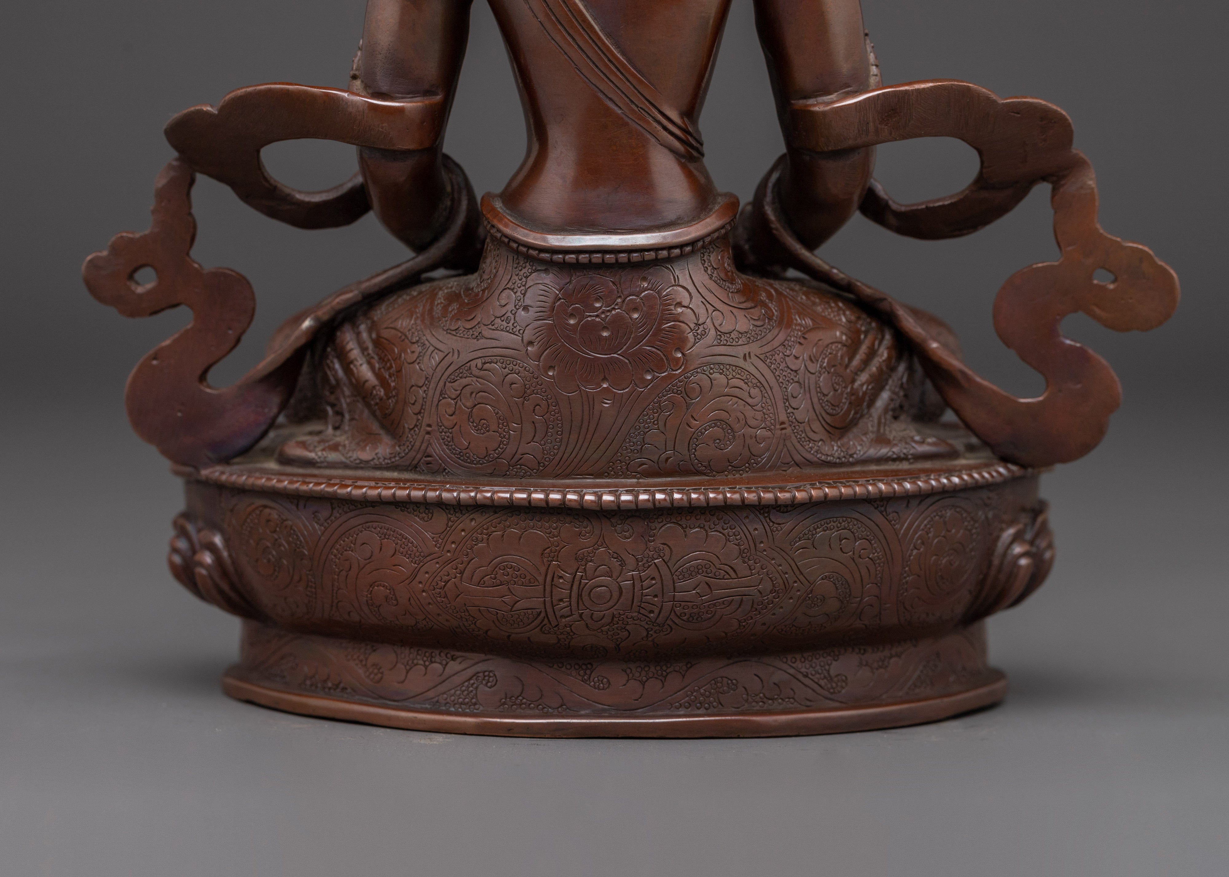 Long-life symbol Amitayus Statue | Buddha of Infinite Light