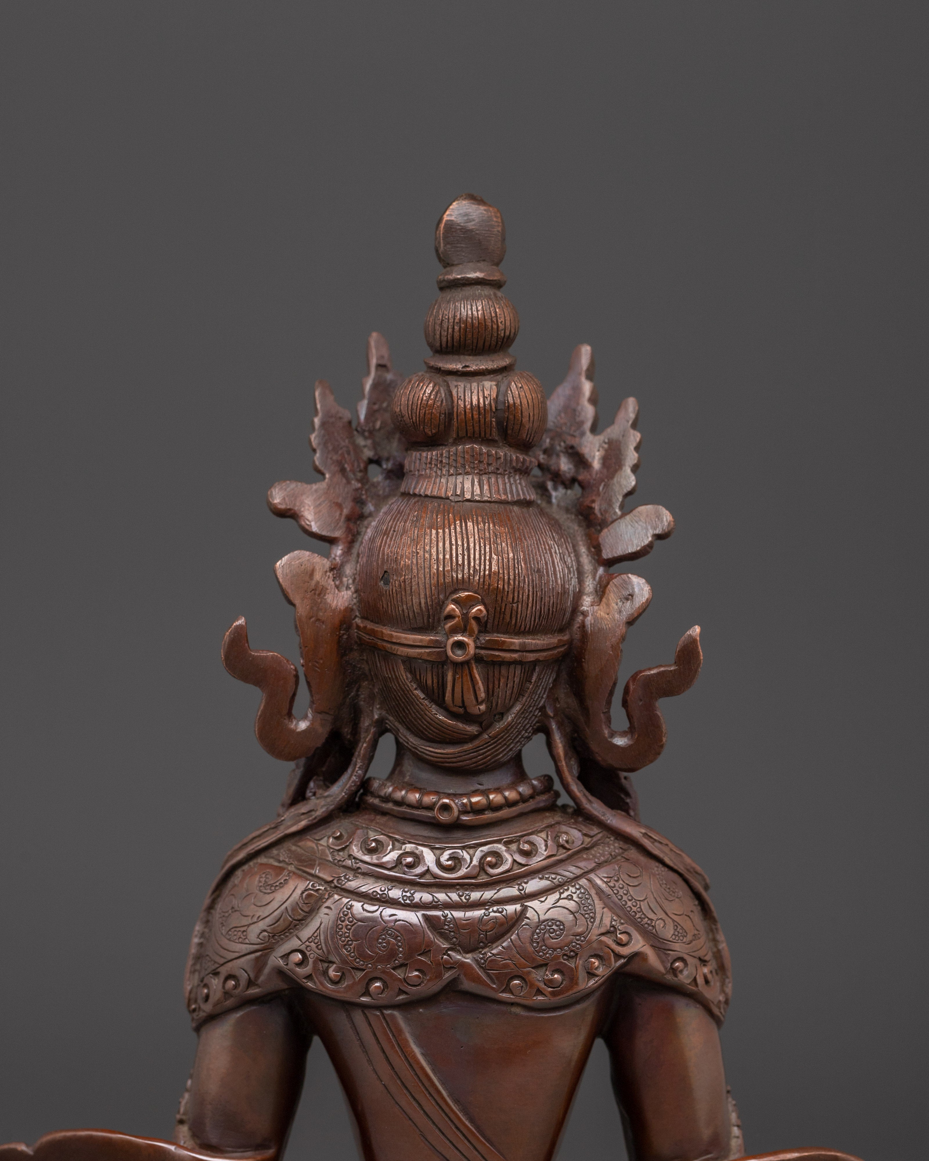Long-life symbol Amitayus Statue | Buddha of Infinite Light