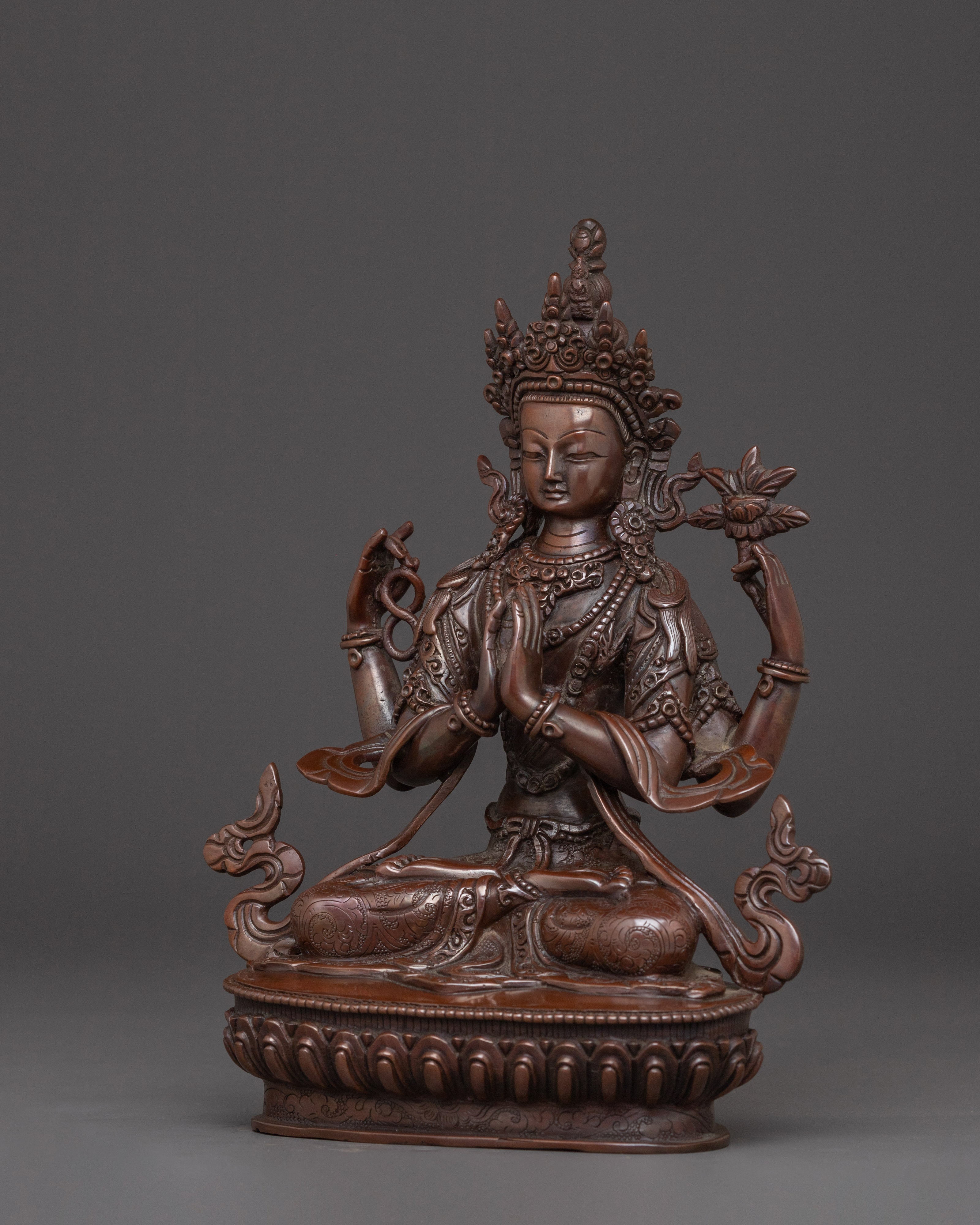 Compassion Lord Avalokiteshvara Statue | Chenrezig - Bodhisattva of Compassion