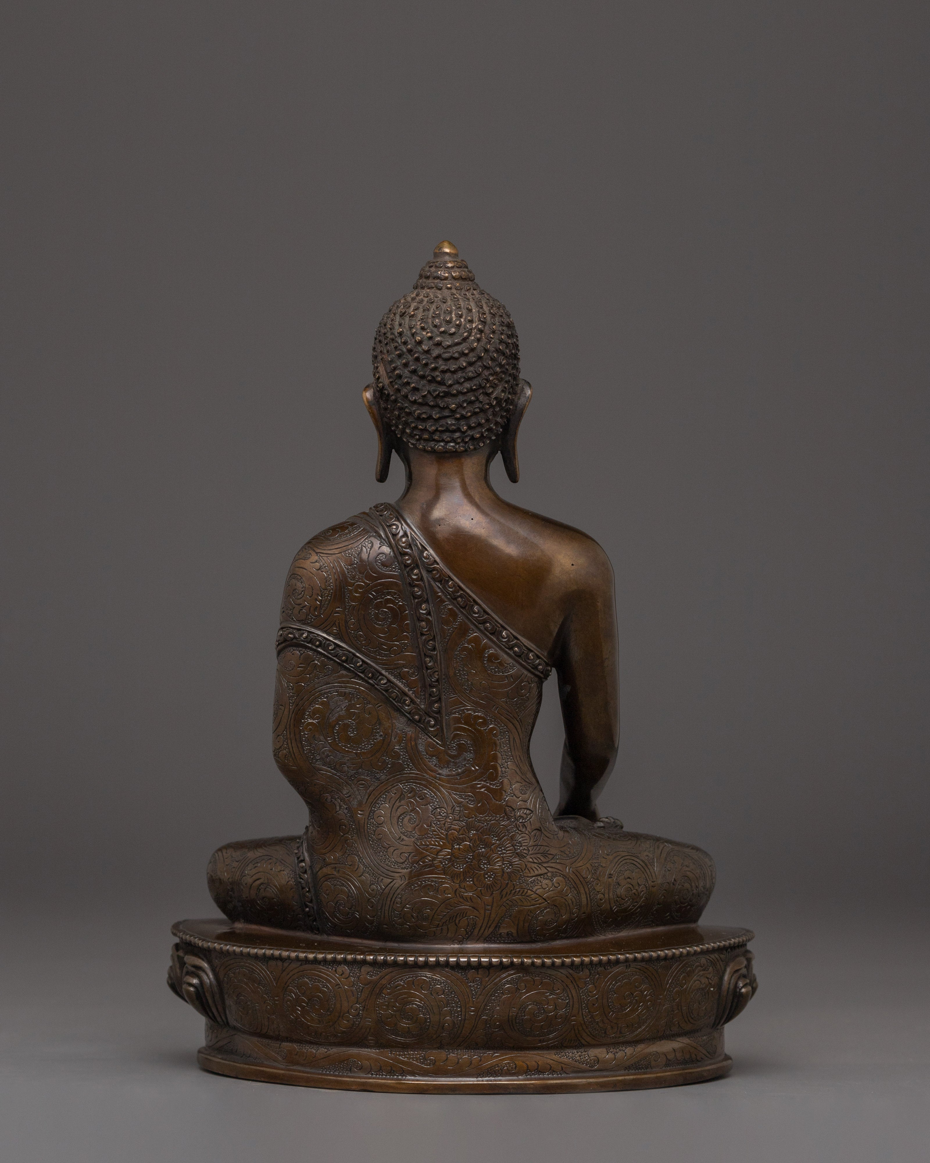 Gautama Buddha Oxidized Statue | Shakyamuni Buddha - The Enlightened One