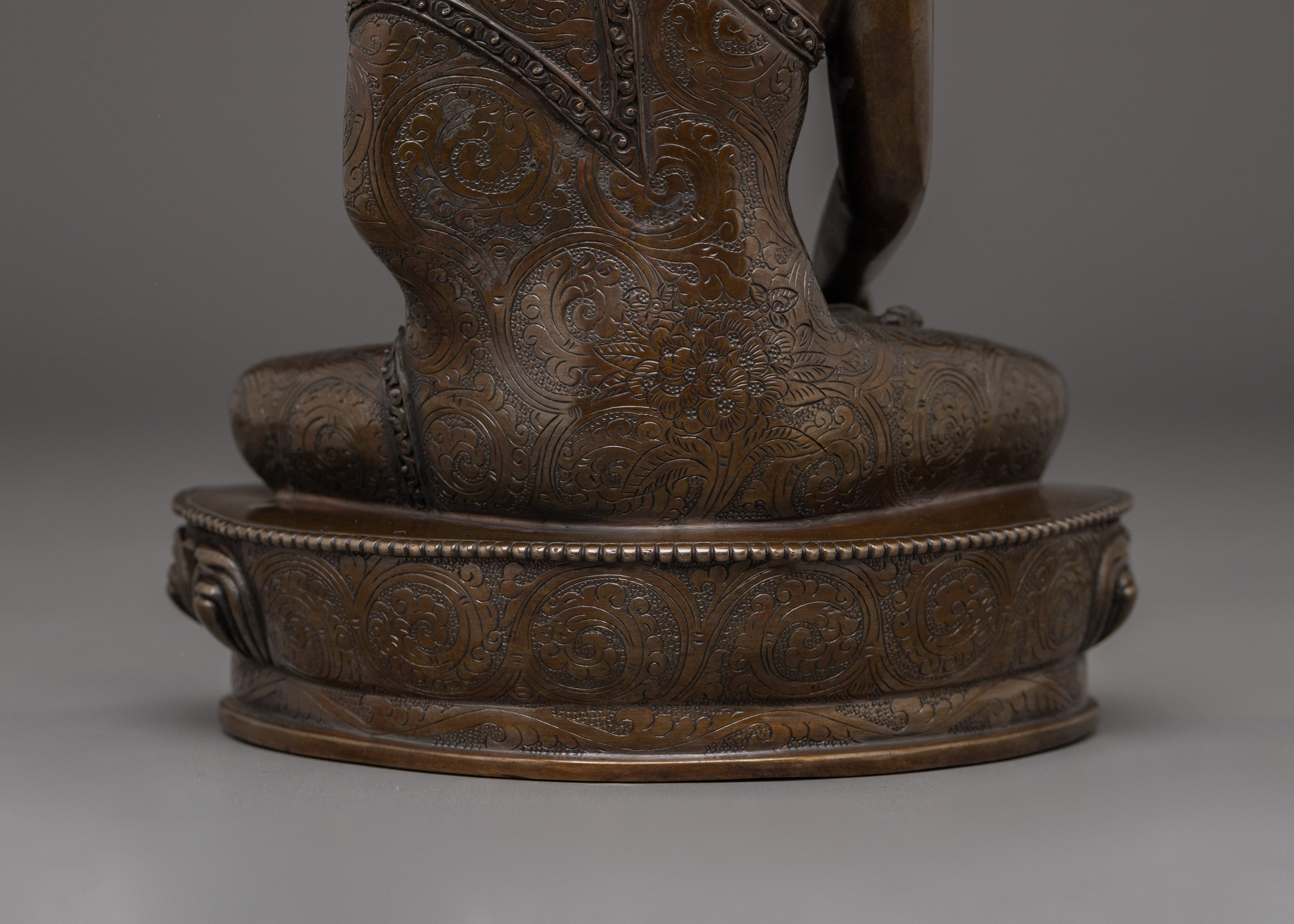 Gautama Buddha Oxidized Statue | Shakyamuni Buddha - The Enlightened One