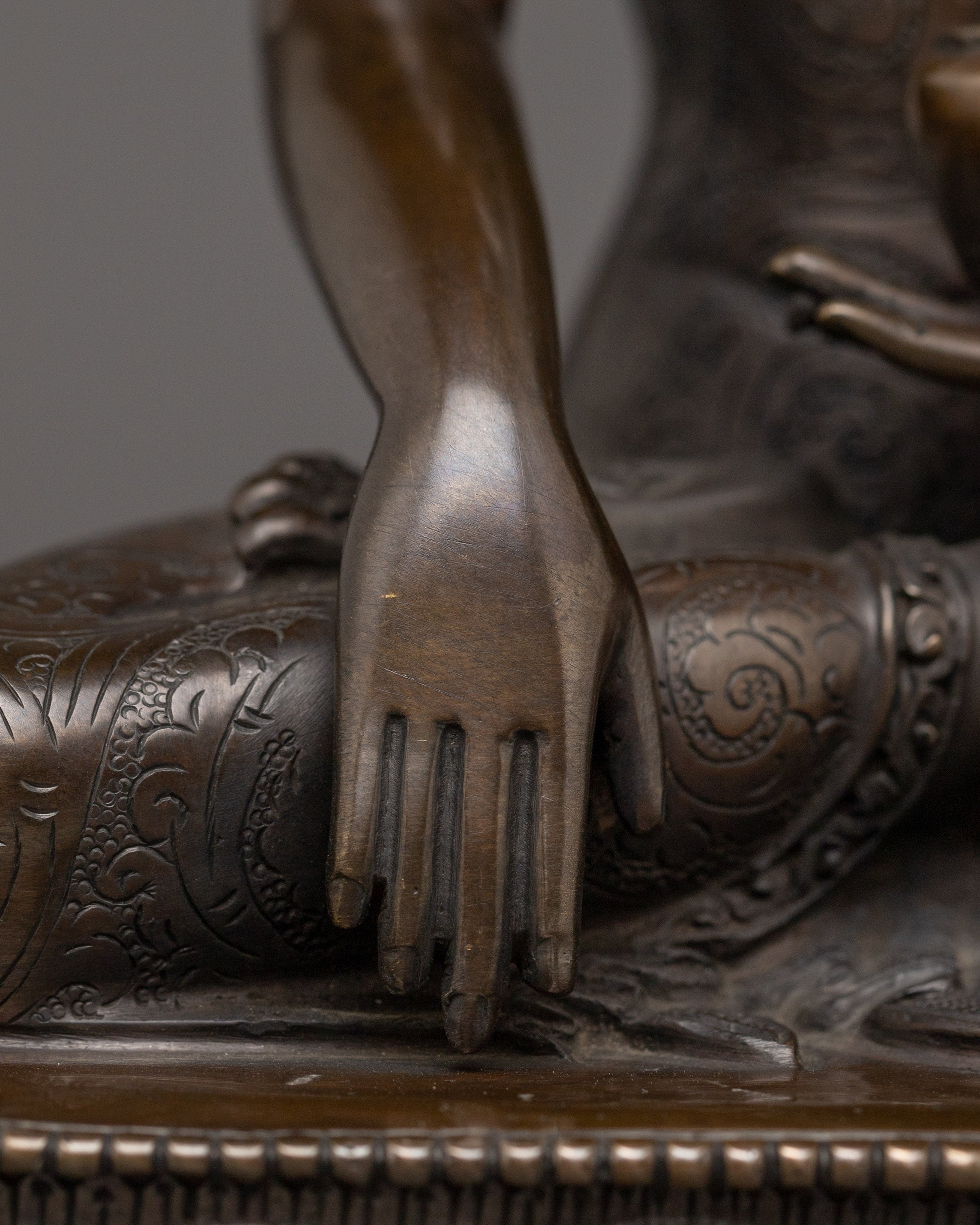 Gautama Buddha Oxidized Statue | Shakyamuni Buddha - The Enlightened One