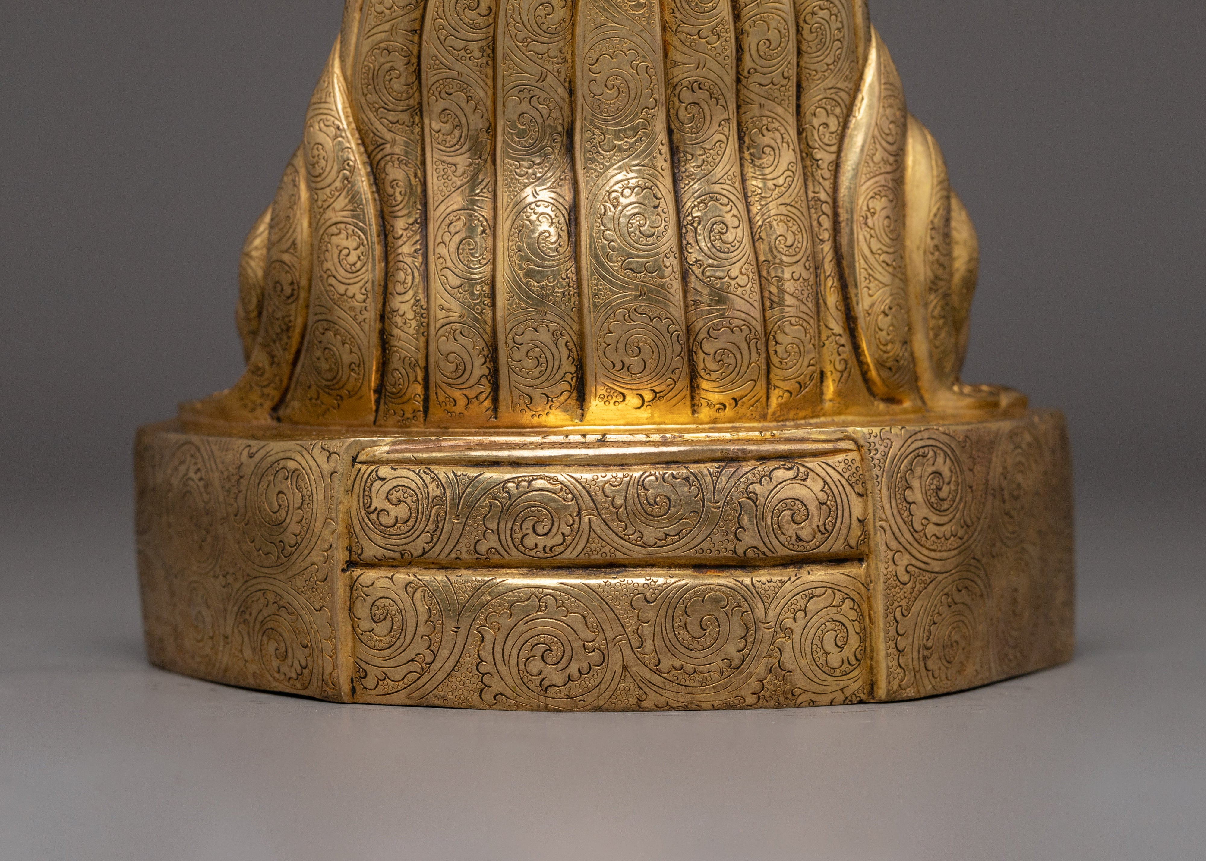 Buddhist Master Gampopa Handcrafted Statue | Milrepa's Disciple