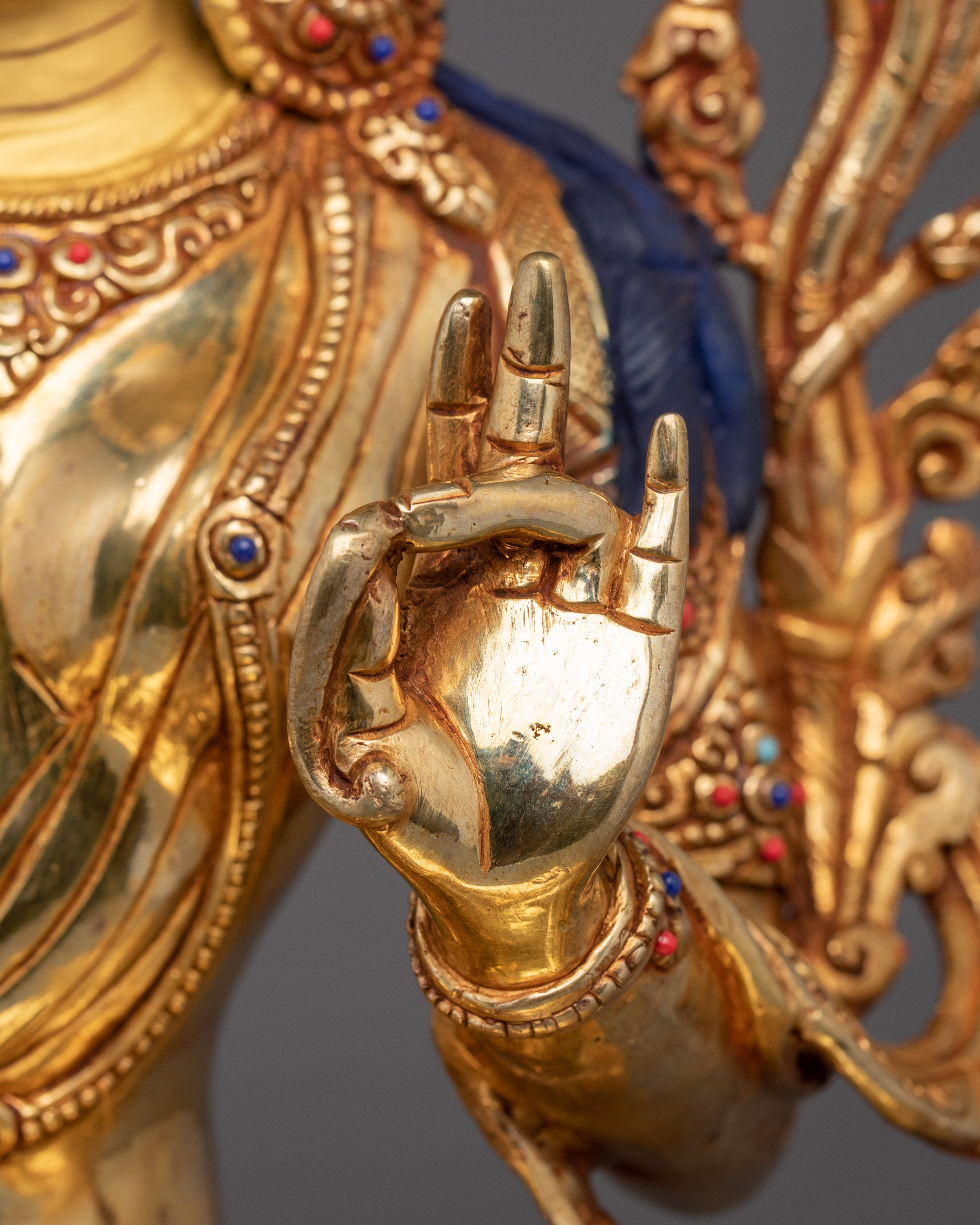 Compassion Goddess Green Tara Statue | Shyama Tara - Mother of All Buddhas