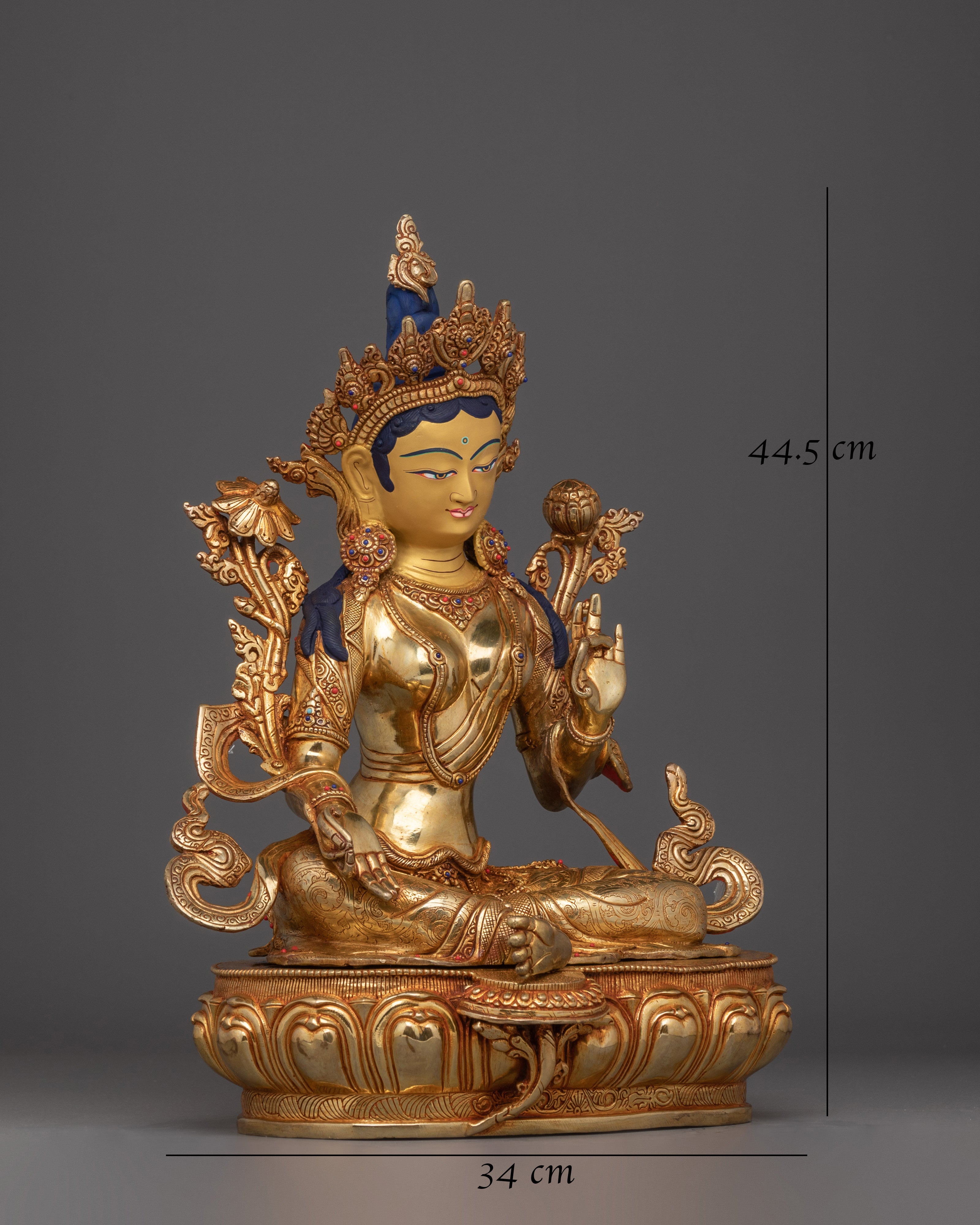 compassion-goddess-green-tara-statue