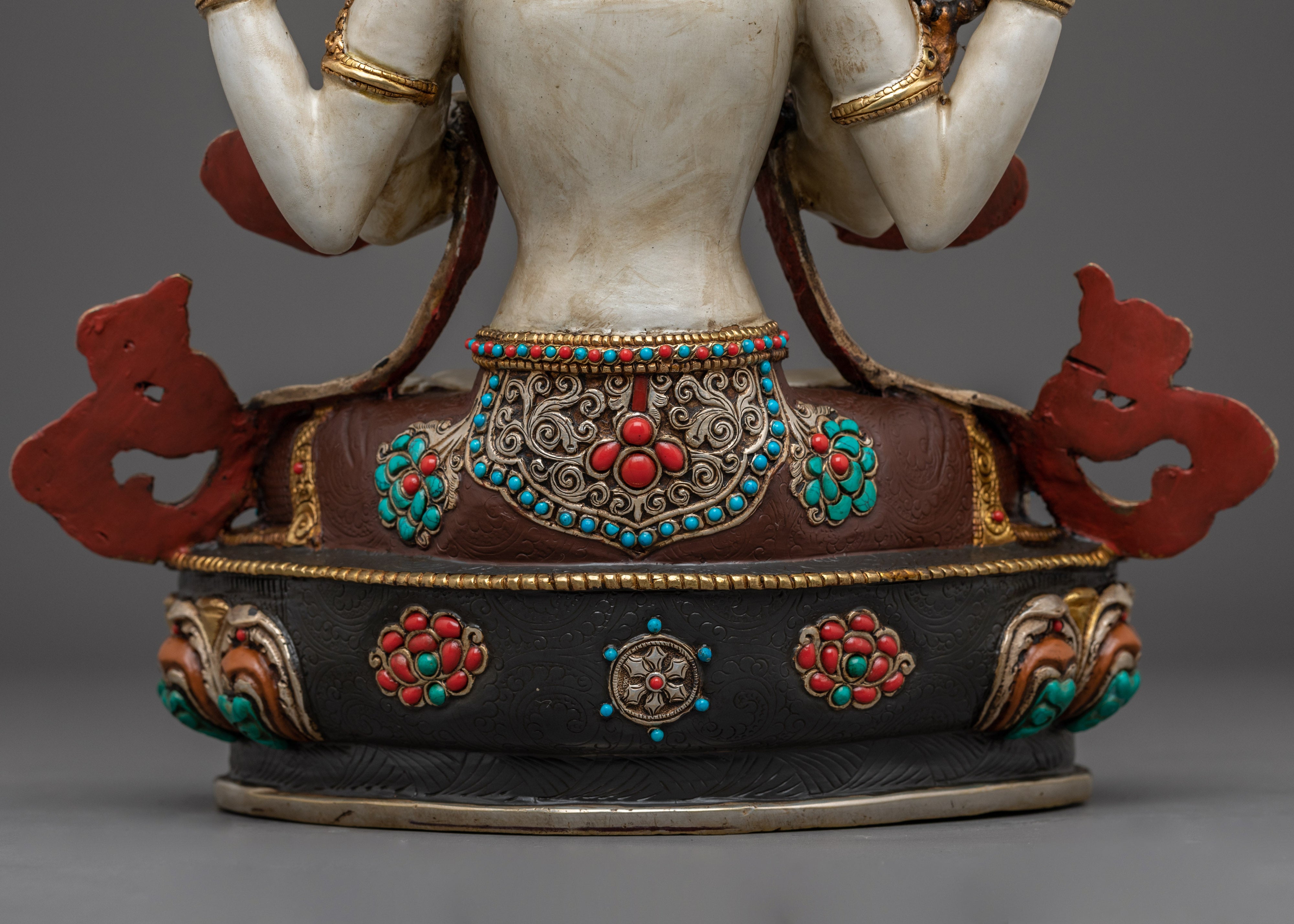 Sculpture of Tibetan Deity Chenrezig | The Embodiment of Mercy