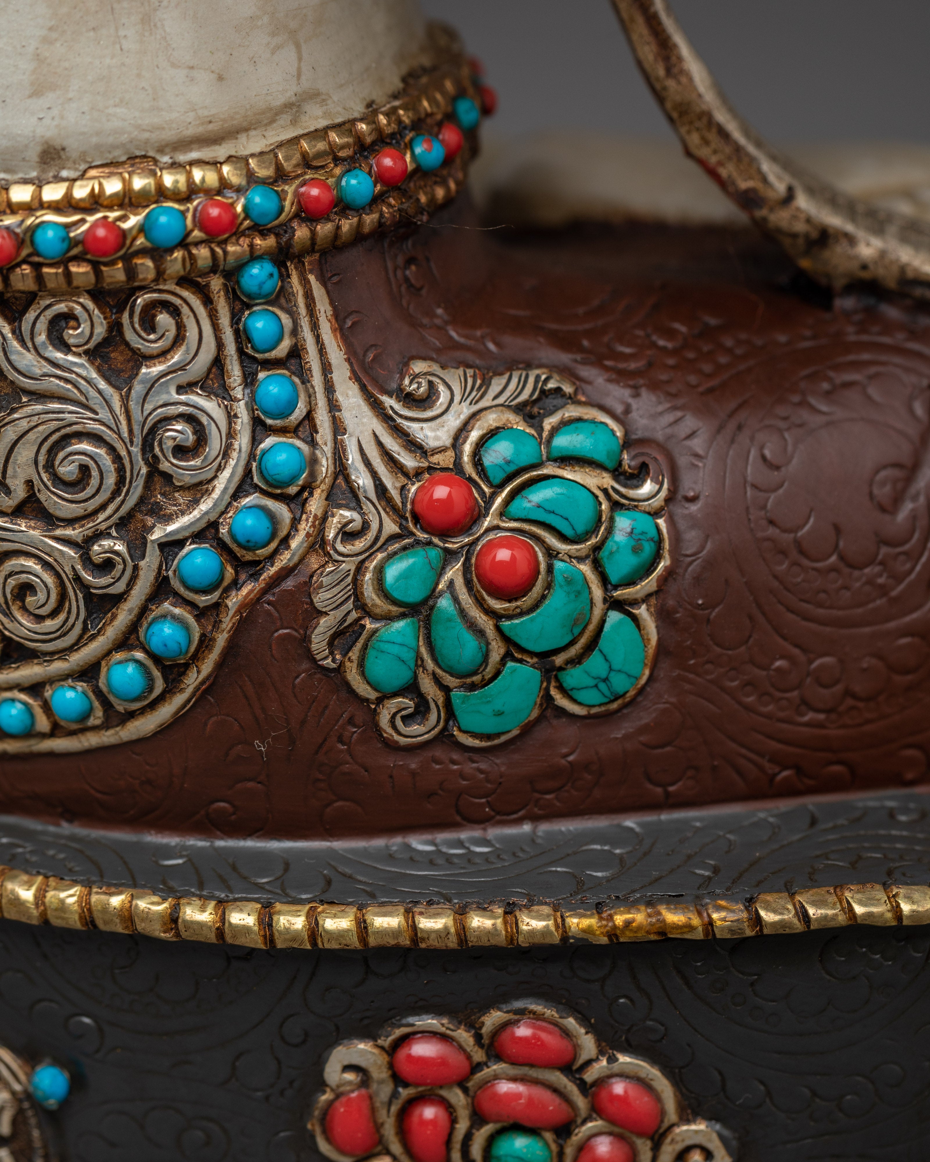 Sculpture of Tibetan Deity Chenrezig | The Embodiment of Mercy