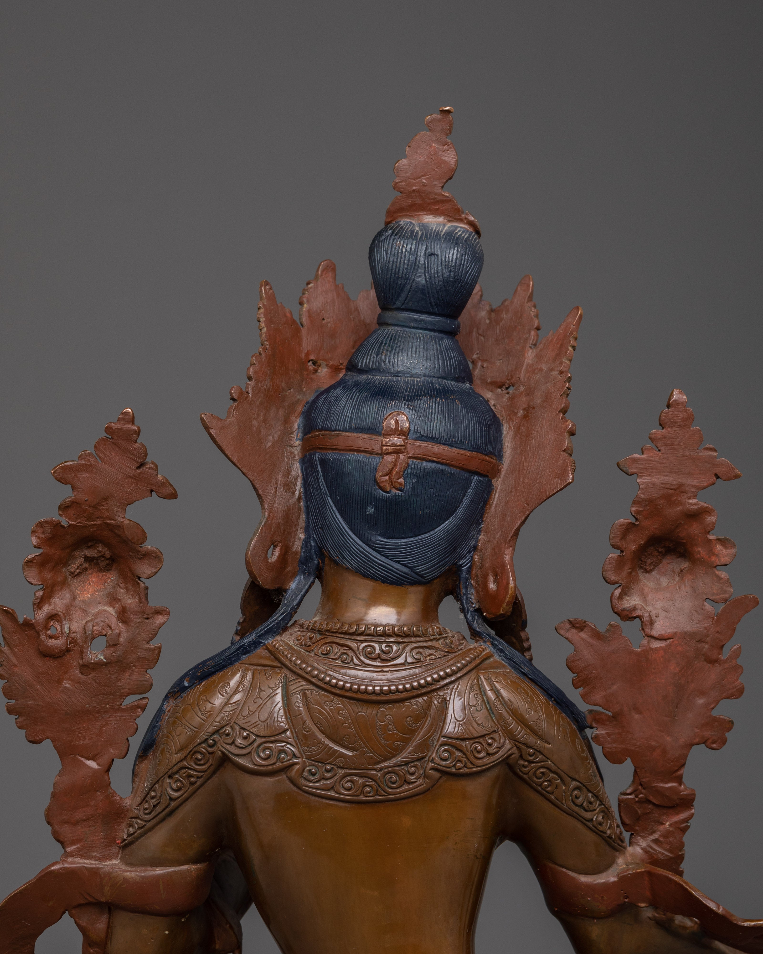 Sacred Bodhisattva Green Tara Statue | Shyama Tara - Mother of All Buddhas