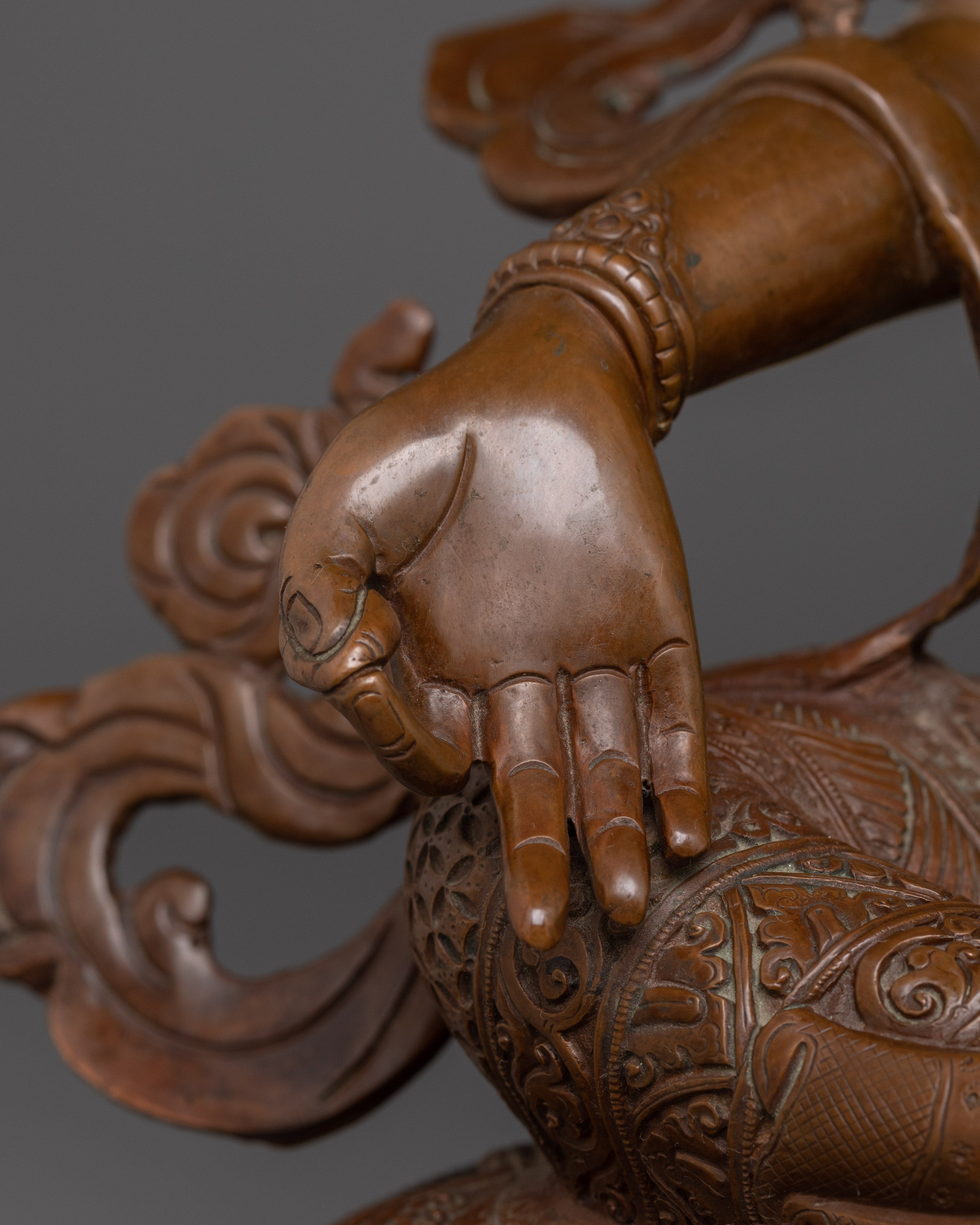 Sacred Bodhisattva Green Tara Statue | Shyama Tara - Mother of All Buddhas