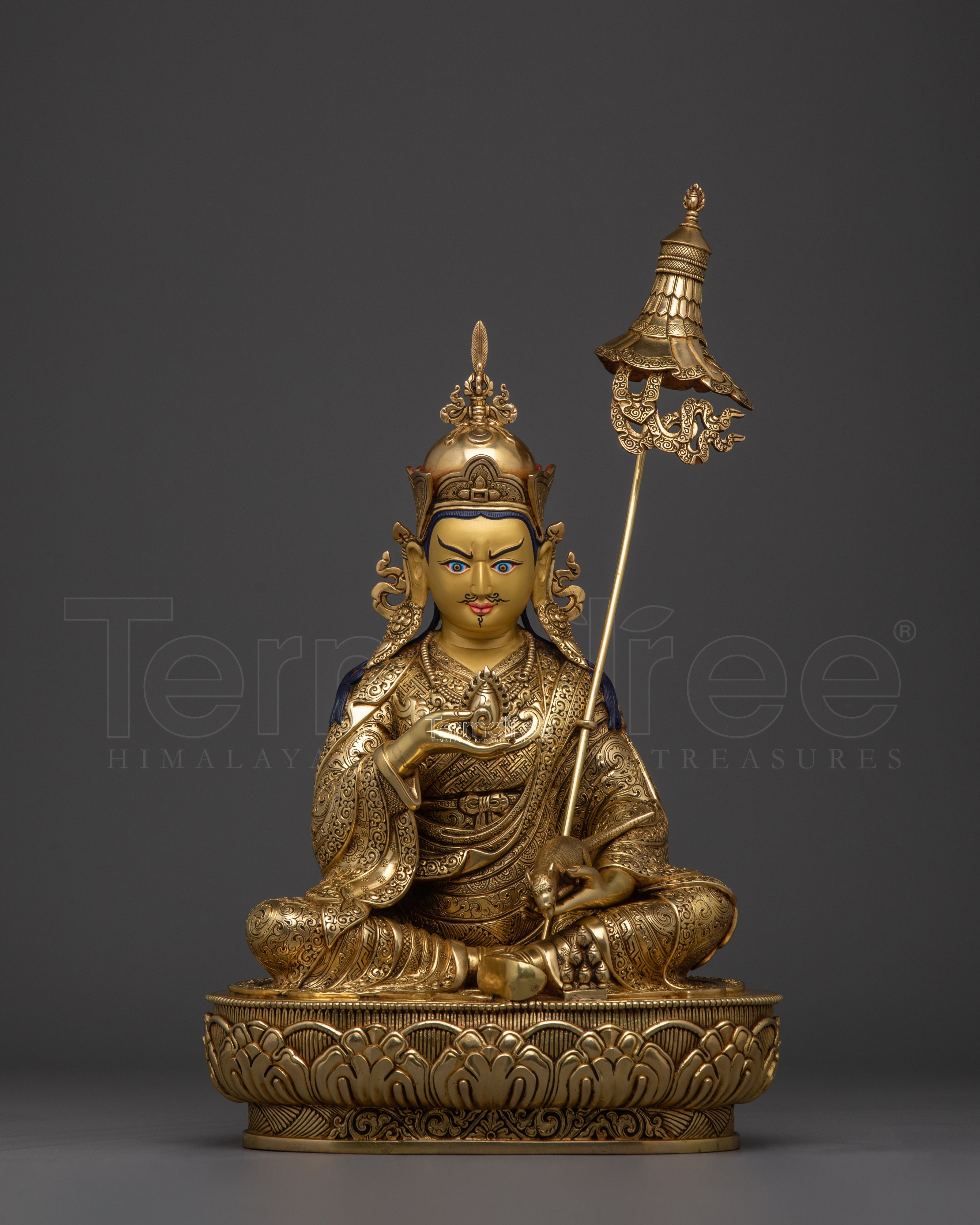 Compassionate Guru Norla Statue | Wealth and Prosperity Deity