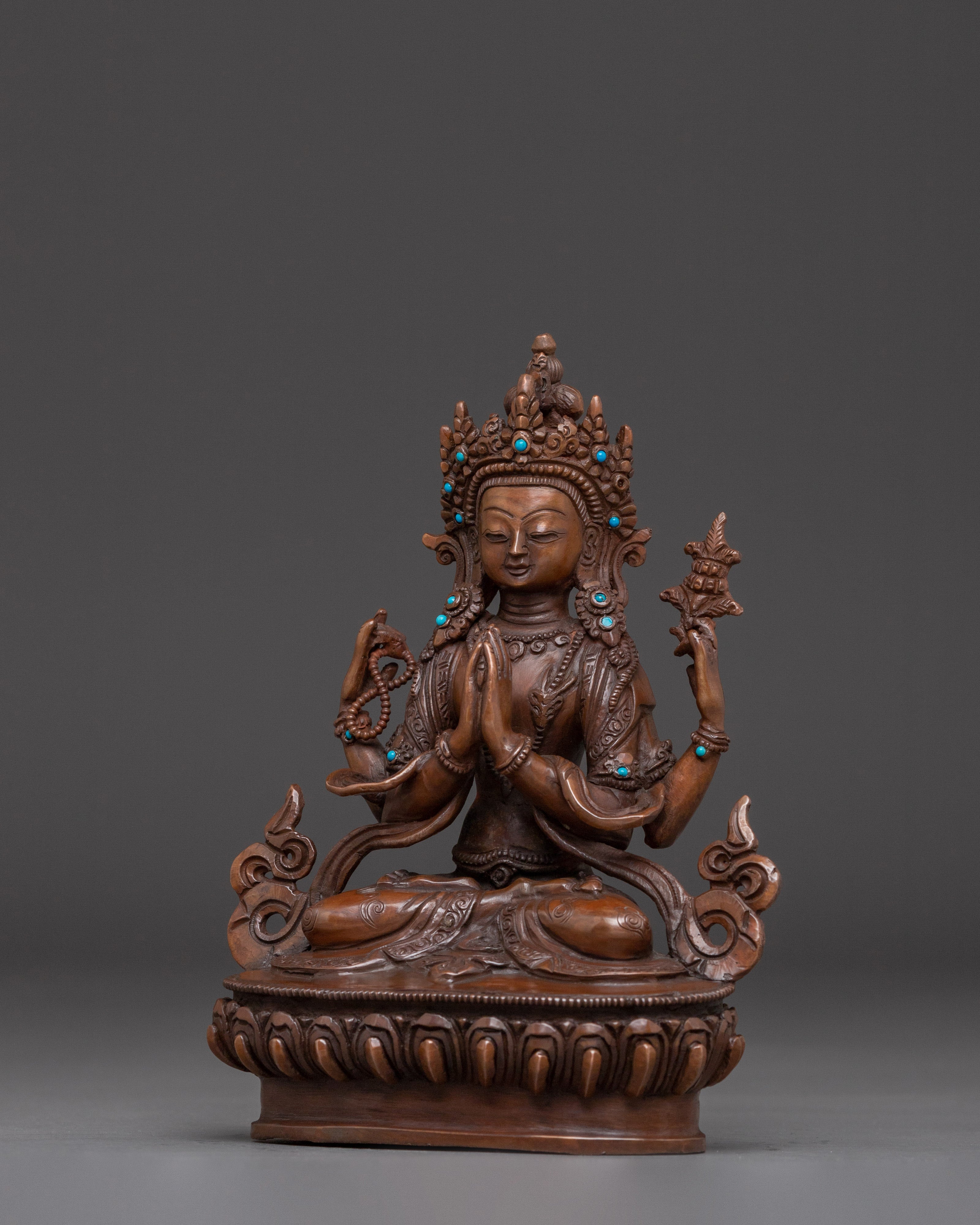 Avalokiteshvara Bodhisattva Statue | Chenrezig - Symbol of Compassion