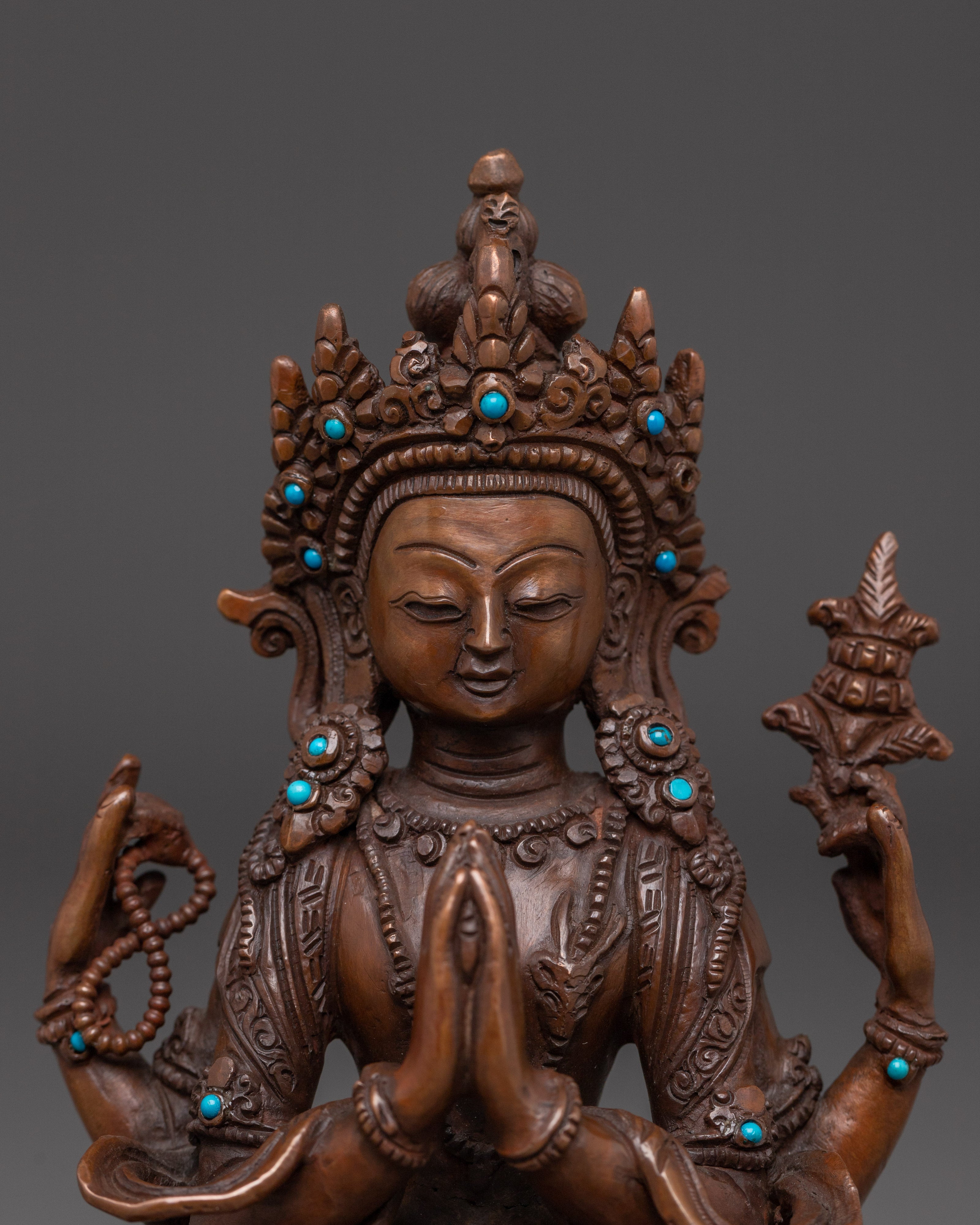Avalokiteshvara Bodhisattva Statue | Chenrezig - Symbol of Compassion