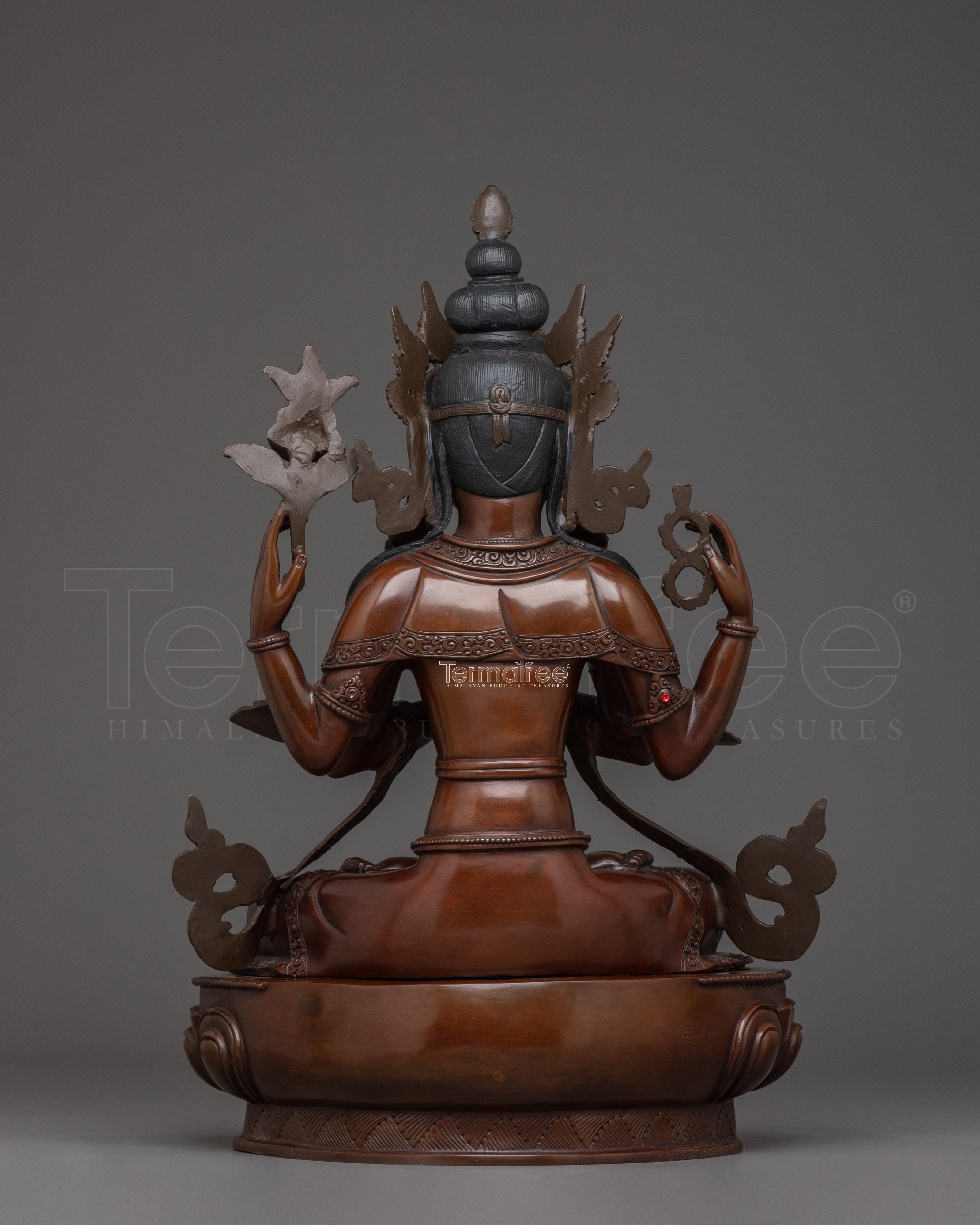 Chenrezig Protector of All Beings | Traditional Himalayan Statue