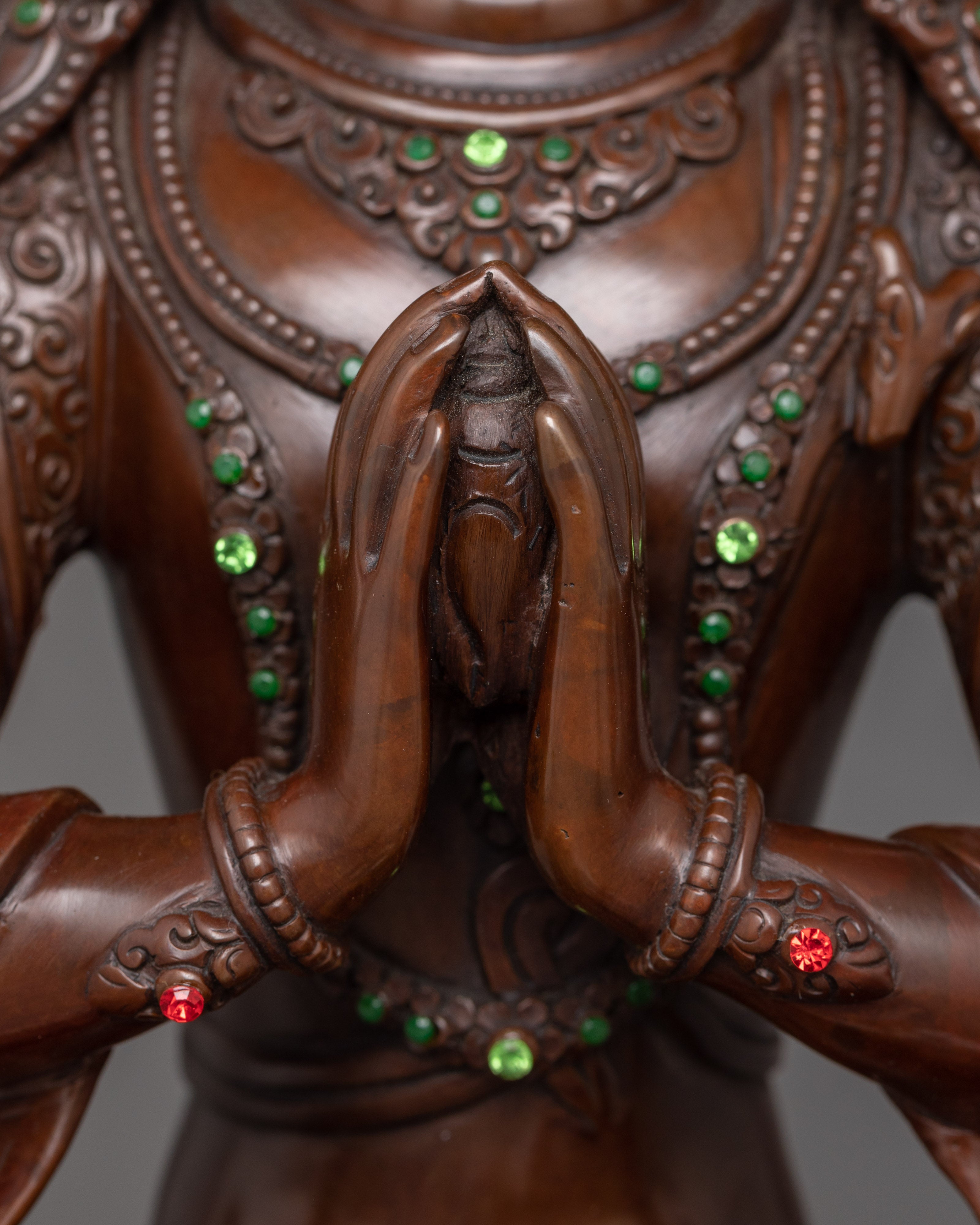 Chenrezig Protector of All Beings | Traditional Himalayan Statue