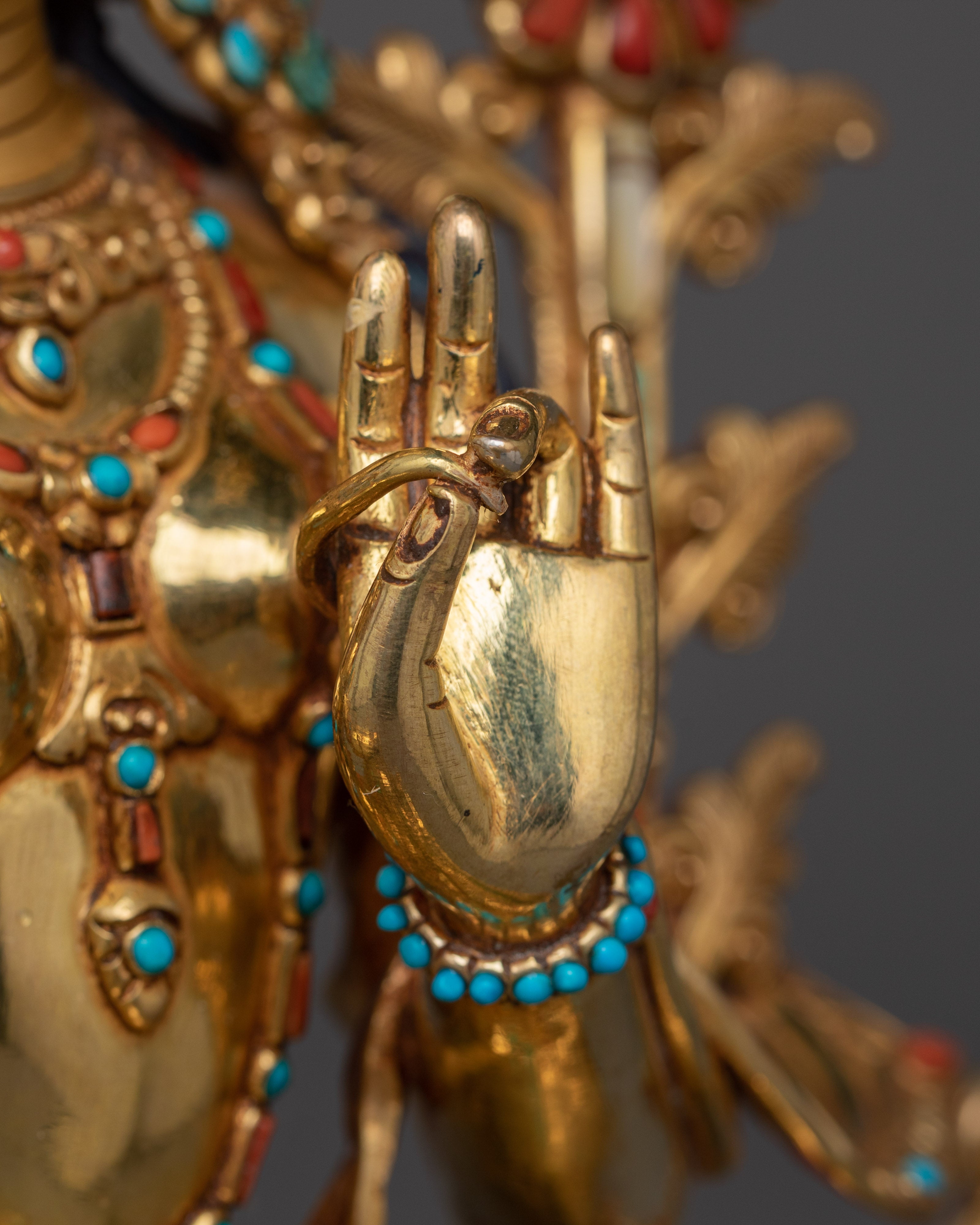 Green Tara Divine Protector Deity | Spiritual Decor for Meditation