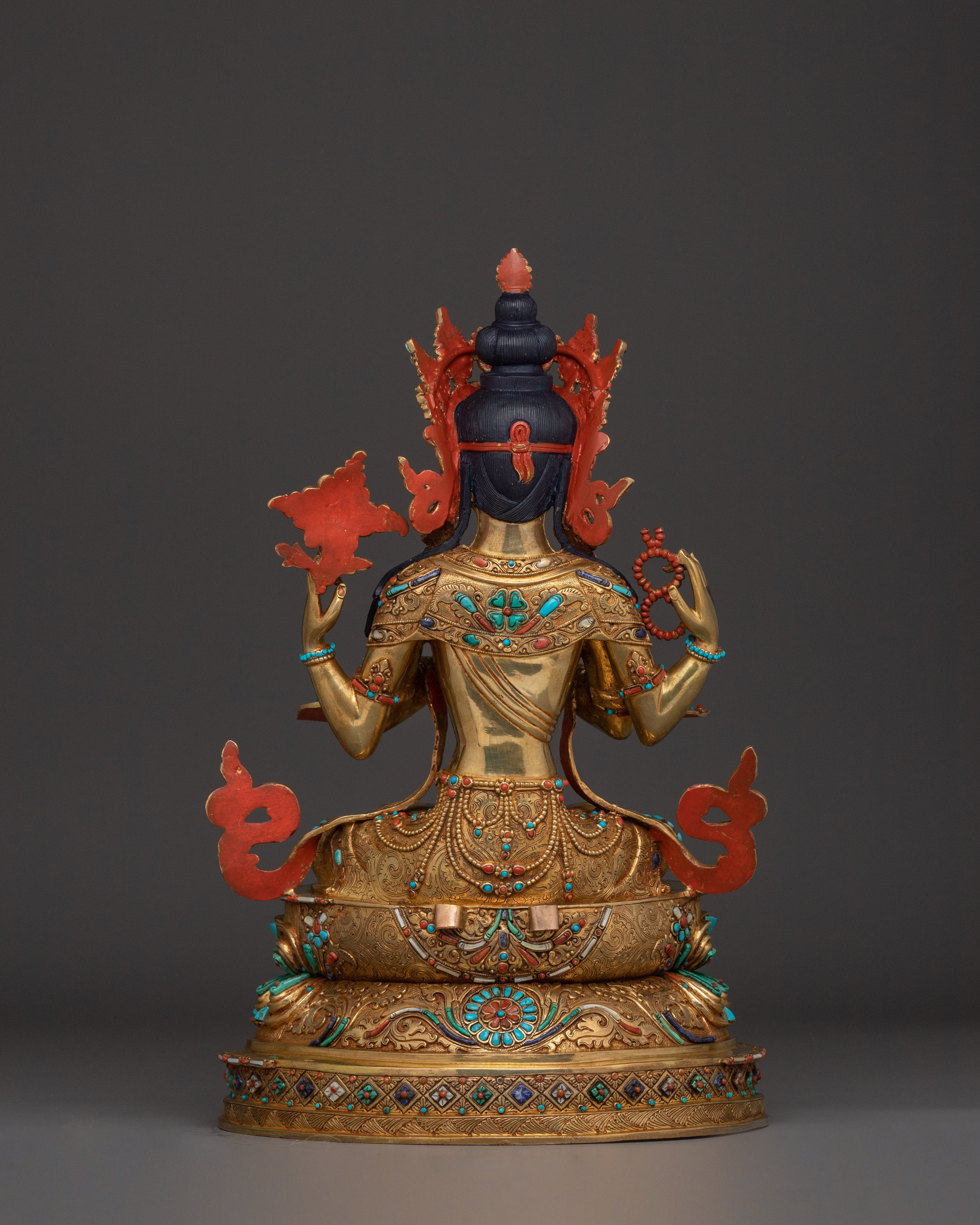 Compassion Bodhisattva Chenrezig Statue | Avalokiteshvara - Lord of Compassion