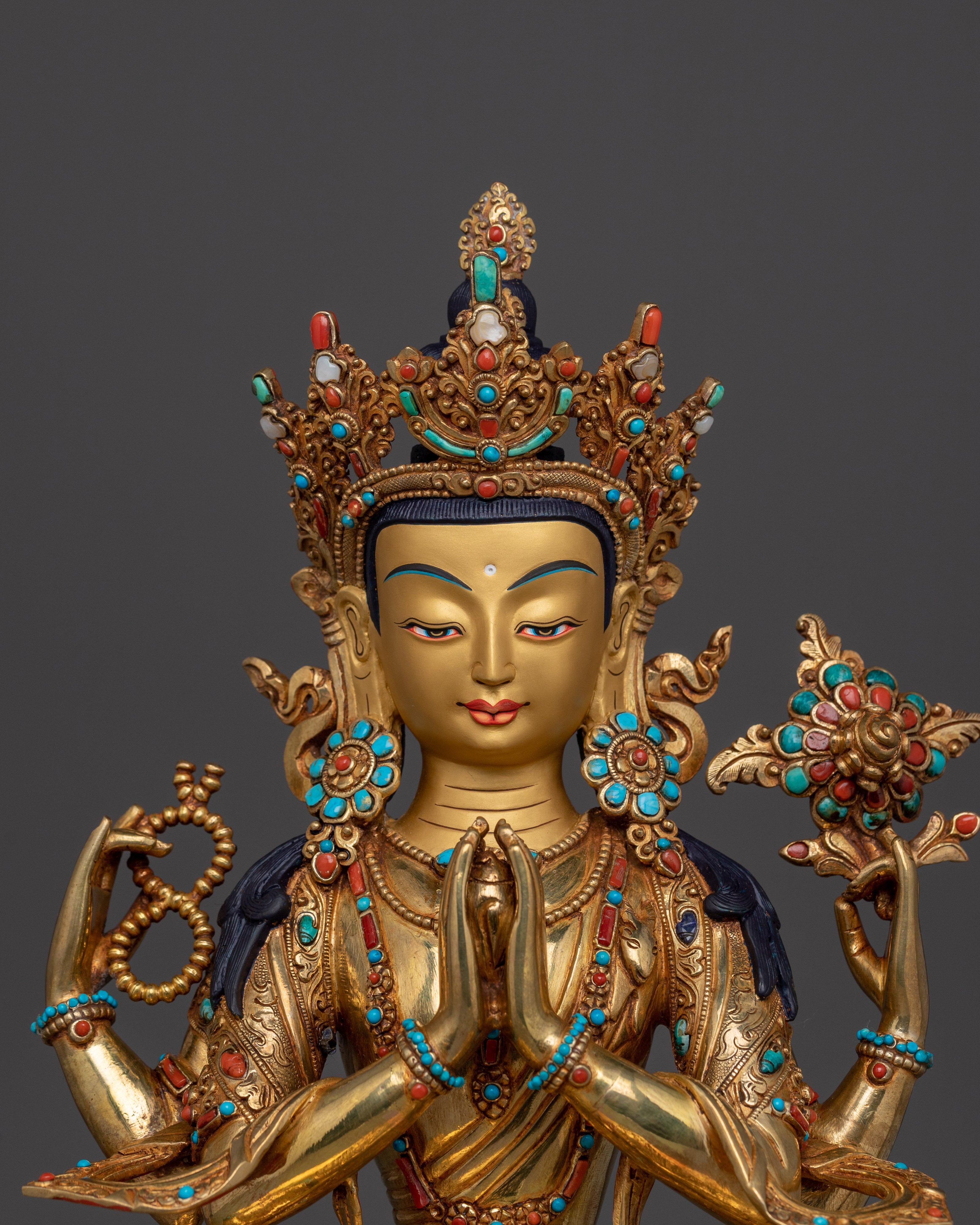 Compassion Bodhisattva Chenrezig Statue | Avalokiteshvara - Lord of Compassion