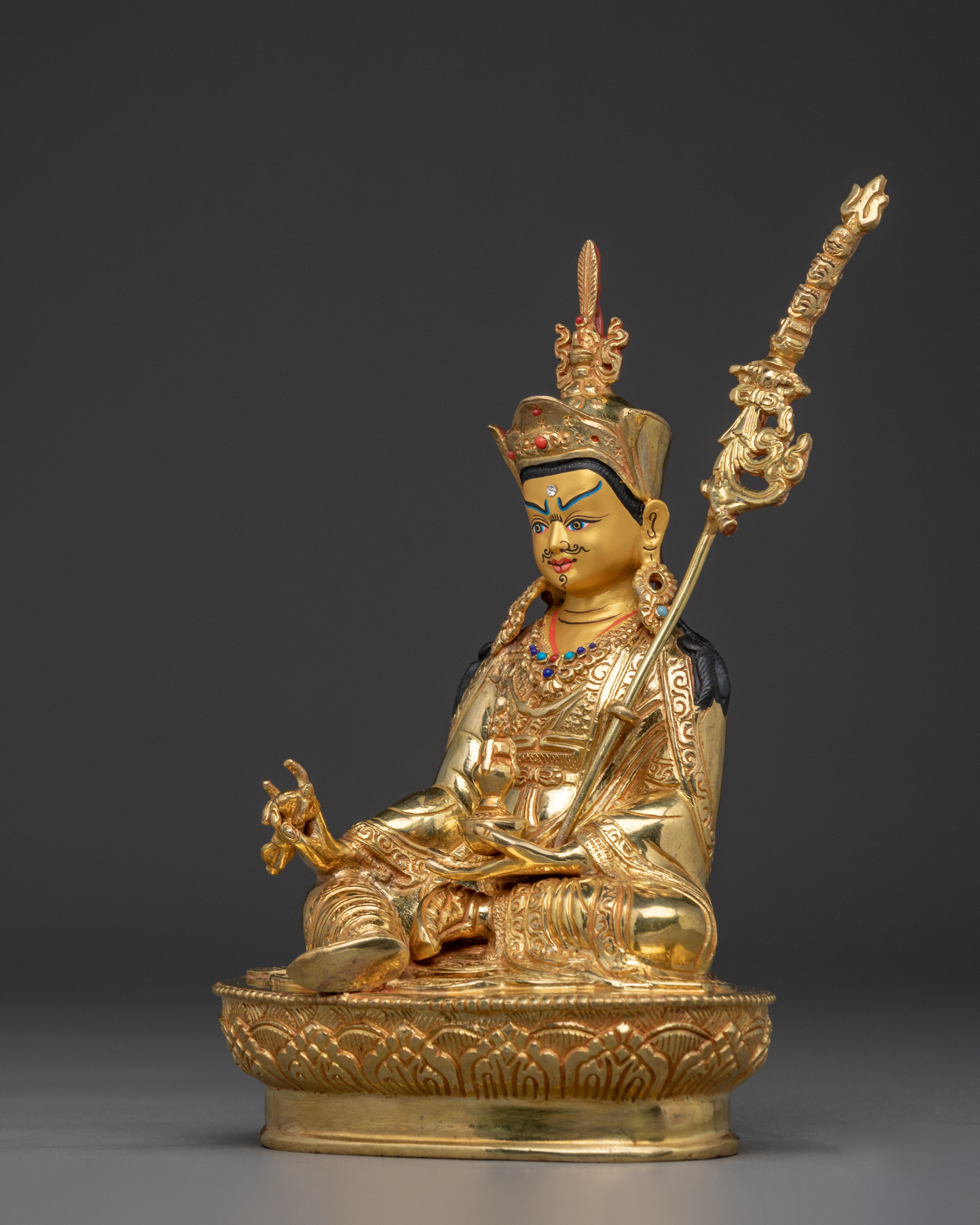 Guru Rinpoche and Eight Manifestations Statue | Forms of Padmasambhava