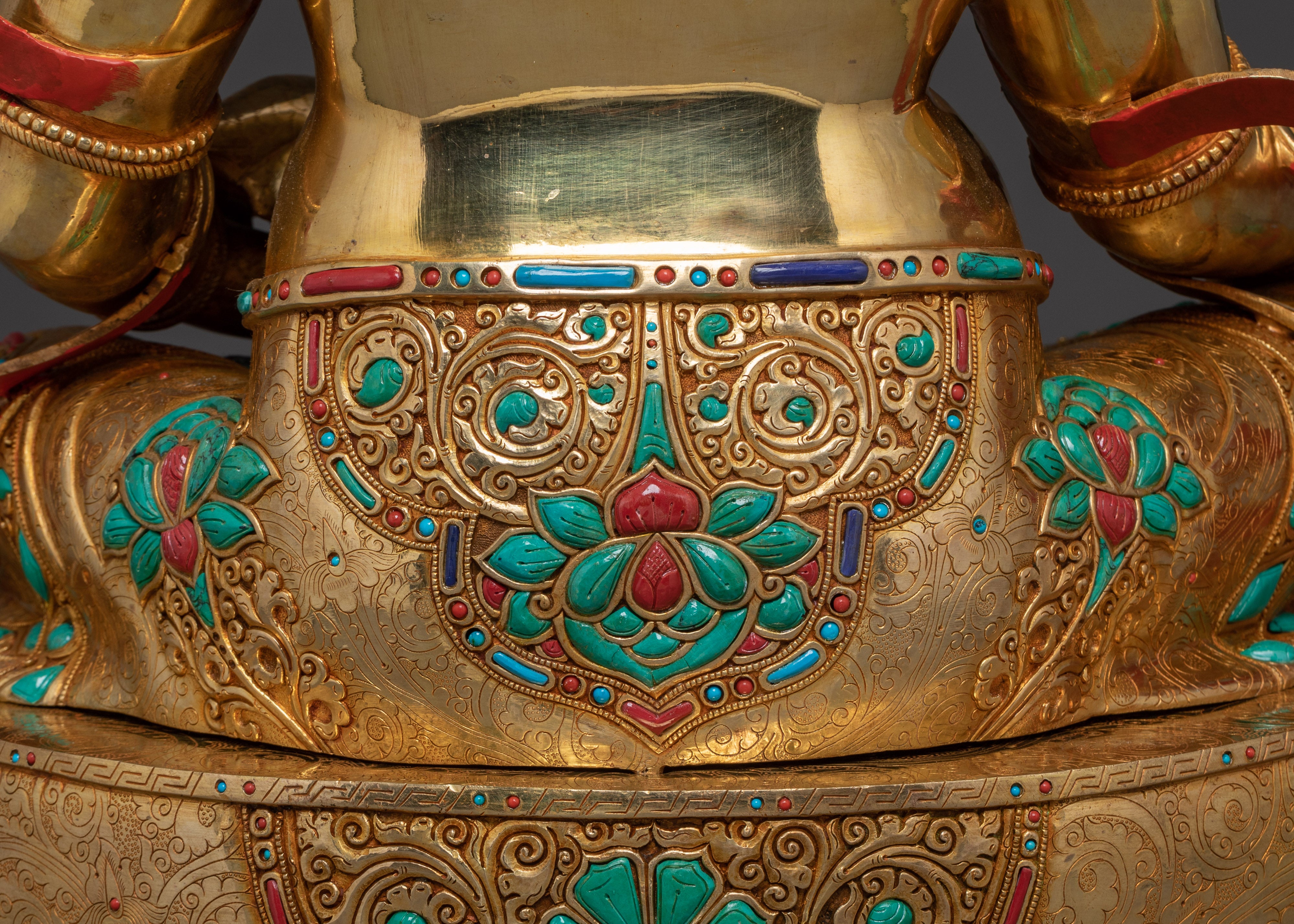 Wealth Offering Deity Dzambhala Statue | Guardian of Prosperity and Wealth