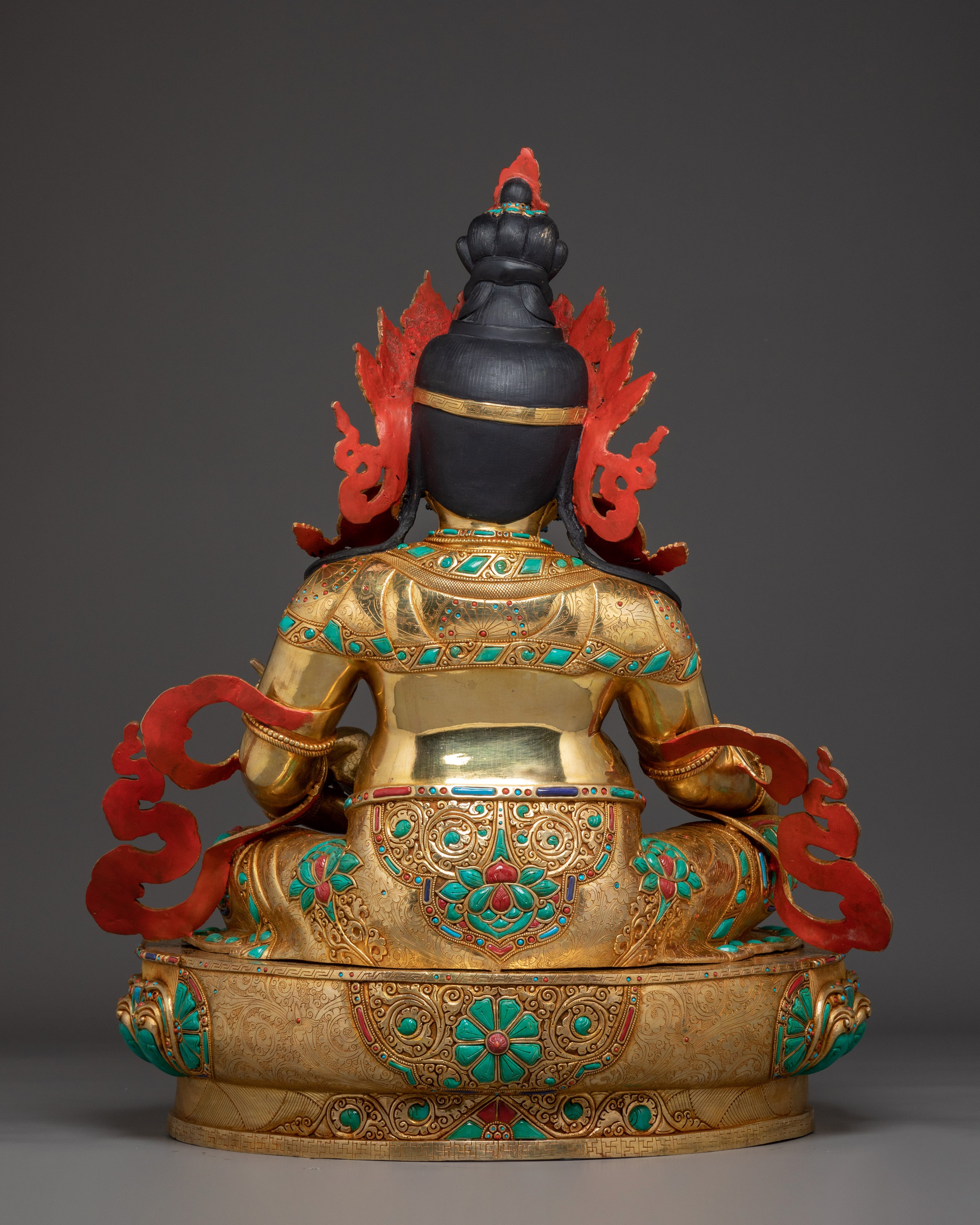 Wealth Offering Deity Dzambhala Statue | Guardian of Prosperity and Wealth