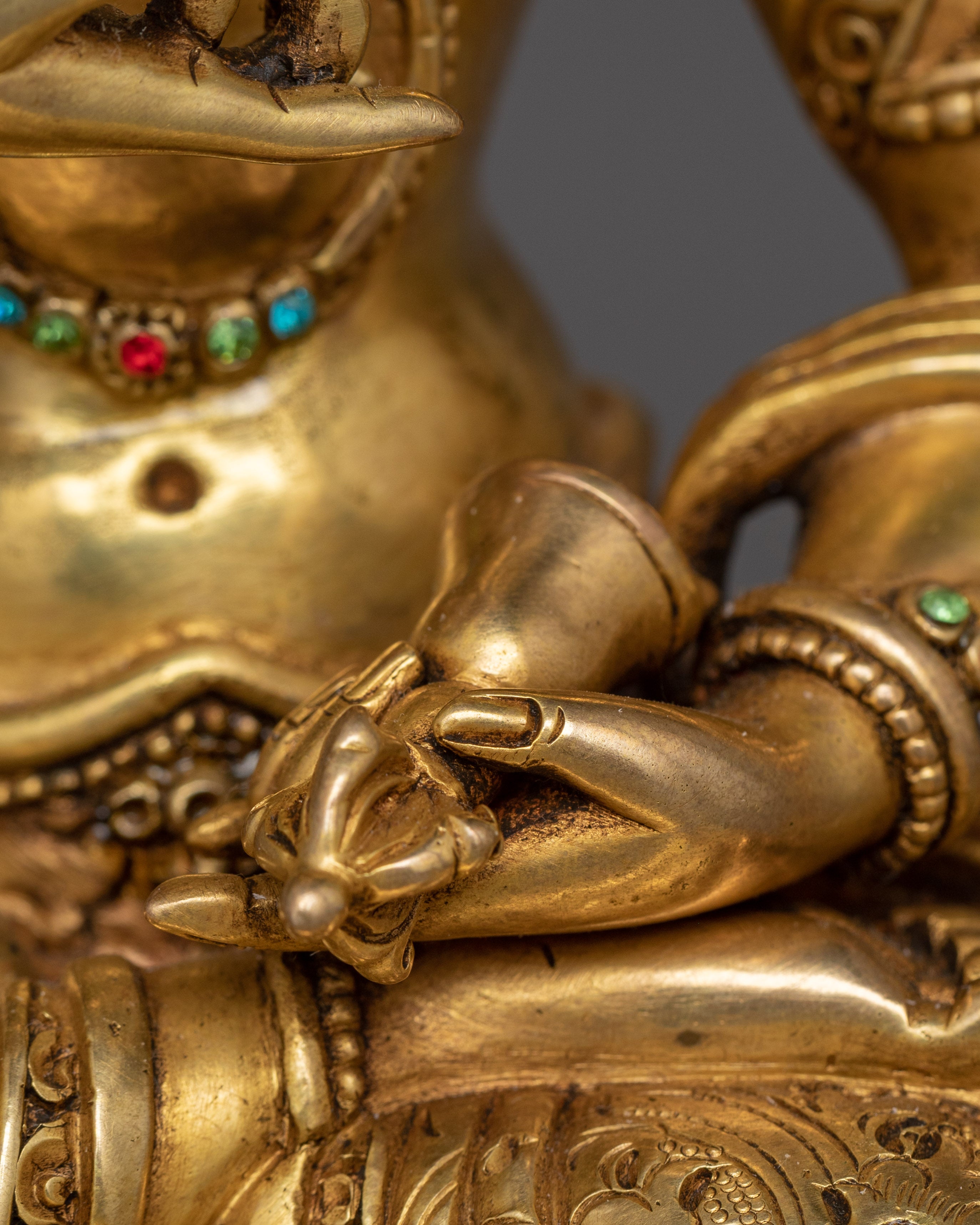 Copper Buddhist Art of Vajrasattva | Symbol of Purification and Inner Clarity