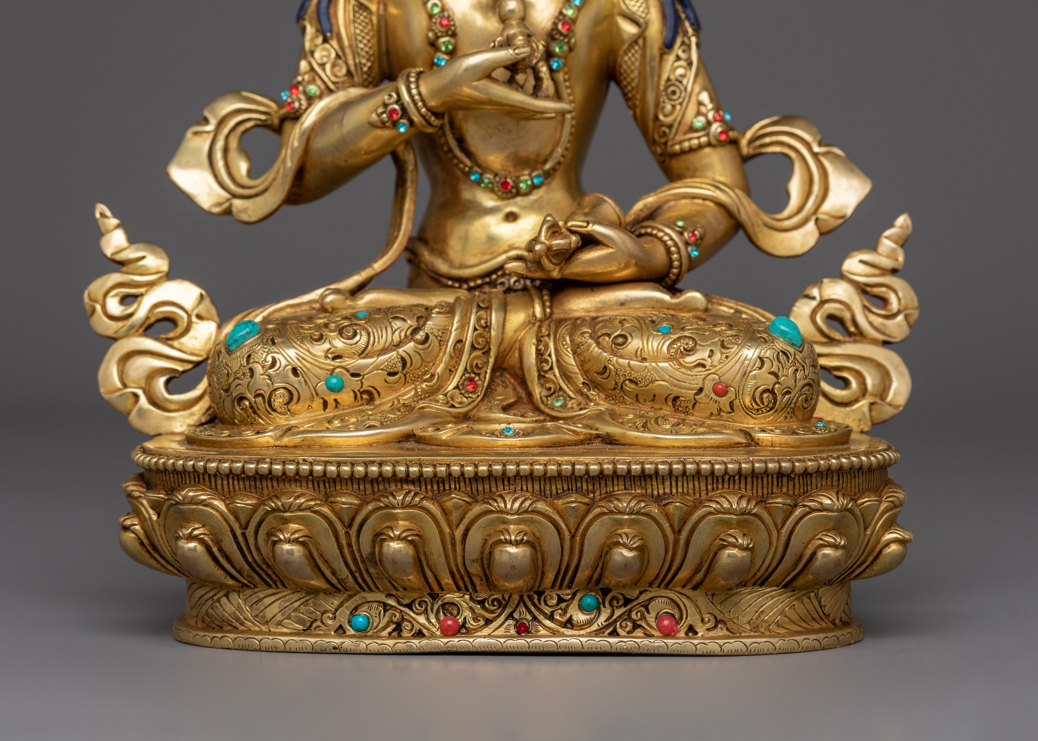 Copper Buddhist Art of Vajrasattva | Symbol of Purification and Inner Clarity
