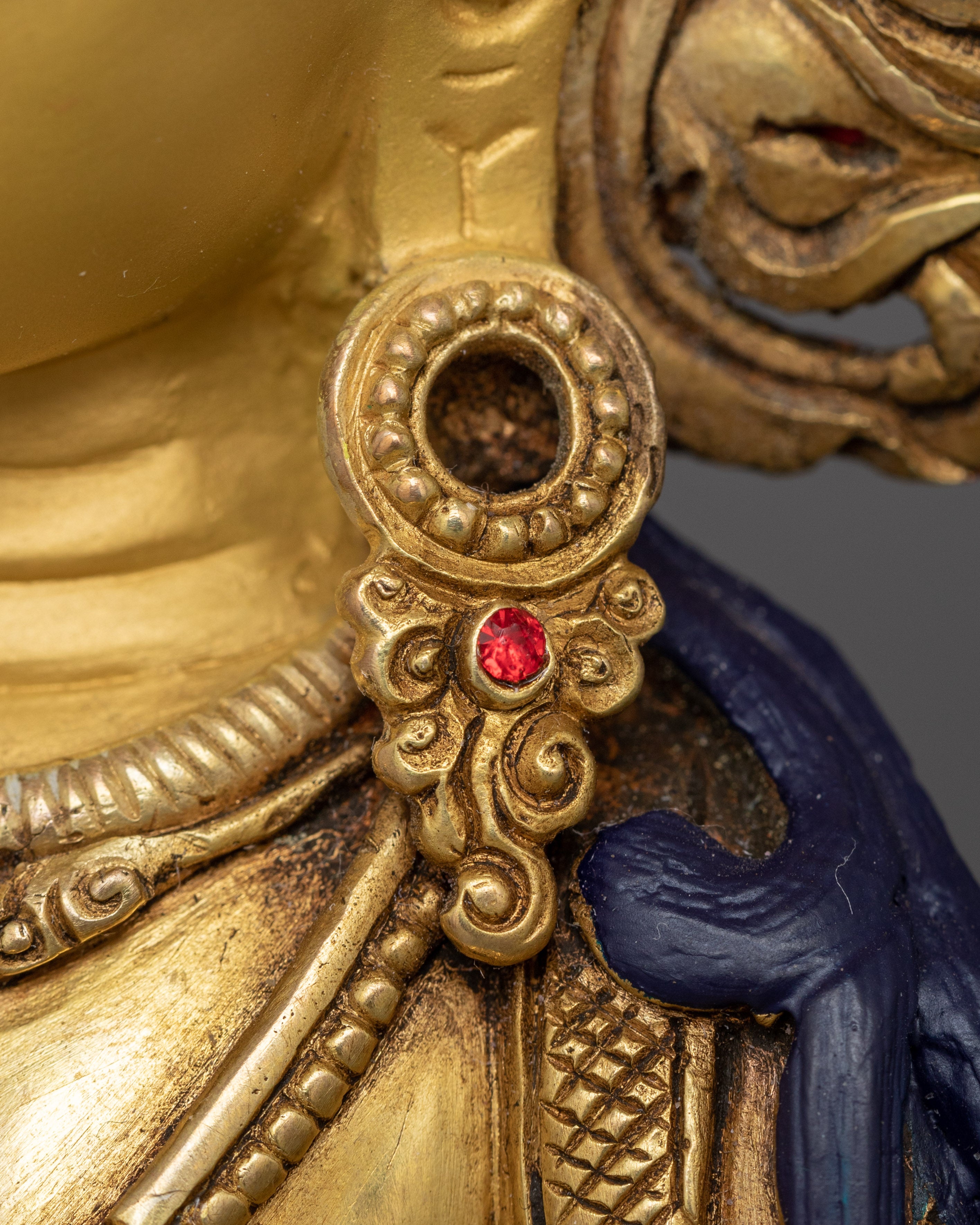 Copper Buddhist Art of Vajrasattva | Symbol of Purification and Inner Clarity