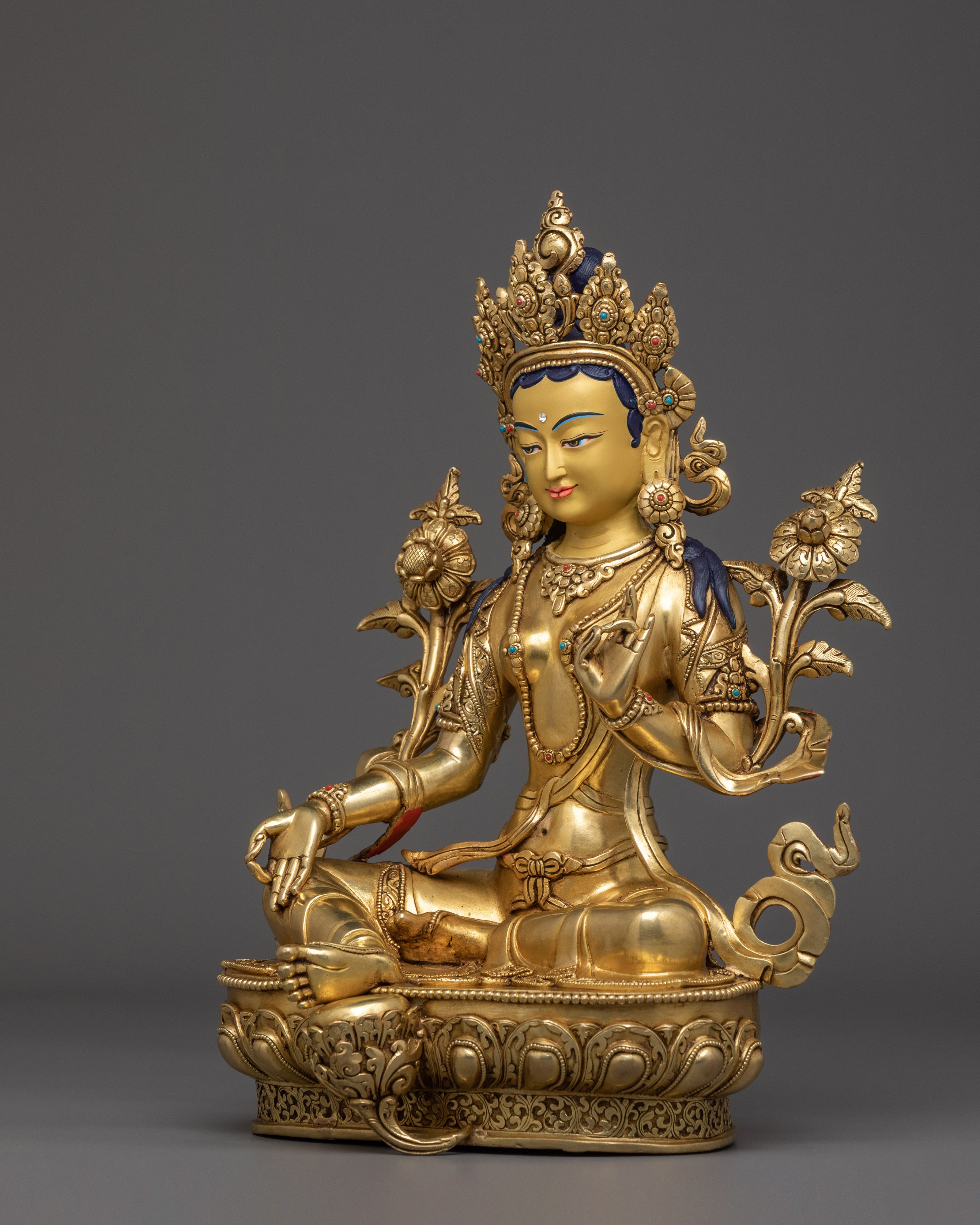 Goddess of Mercy Green Tara | Buddhist Deity of Compassion and Protection