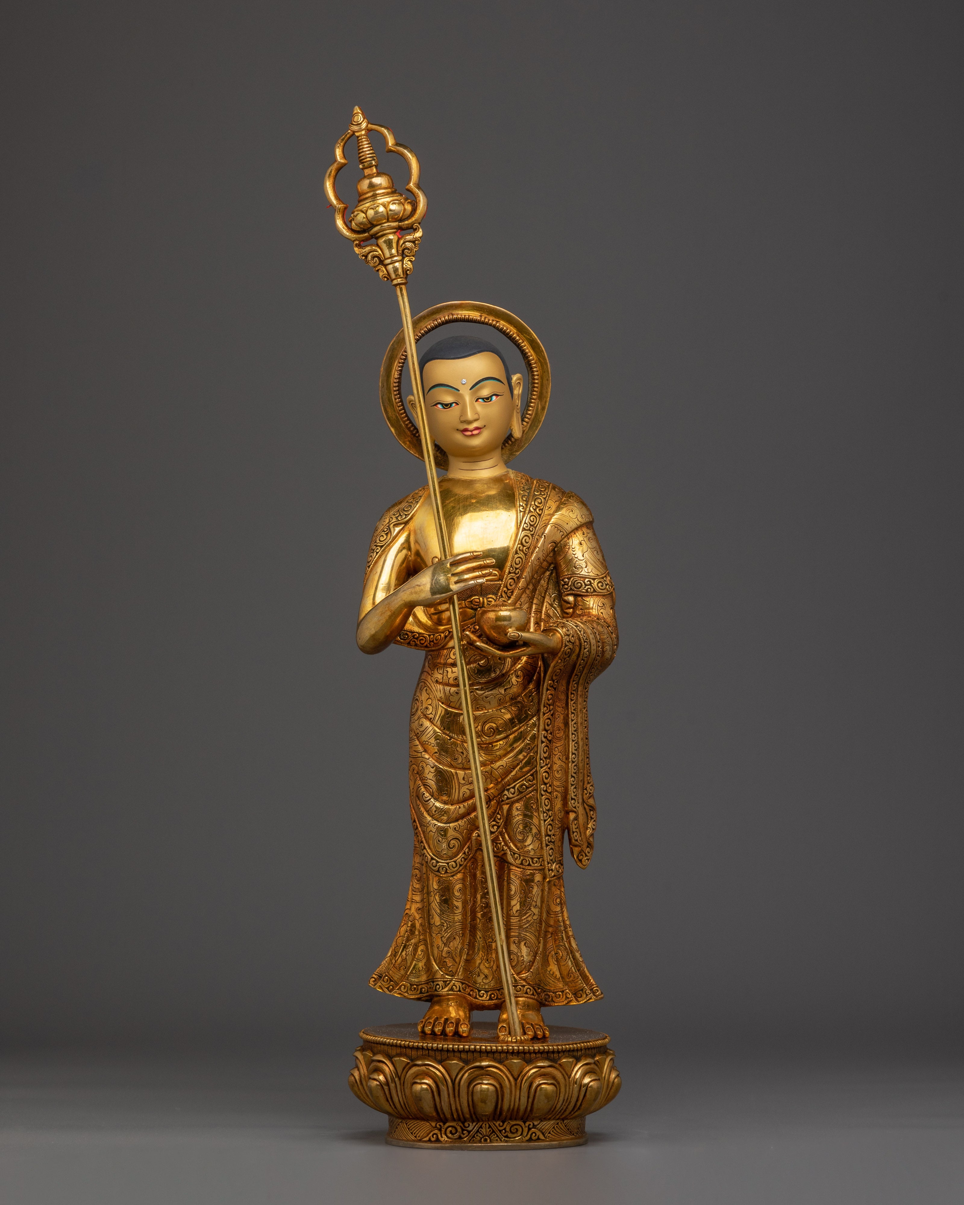 Shakyamuni Buddha with Disciples | The Historical Buddha