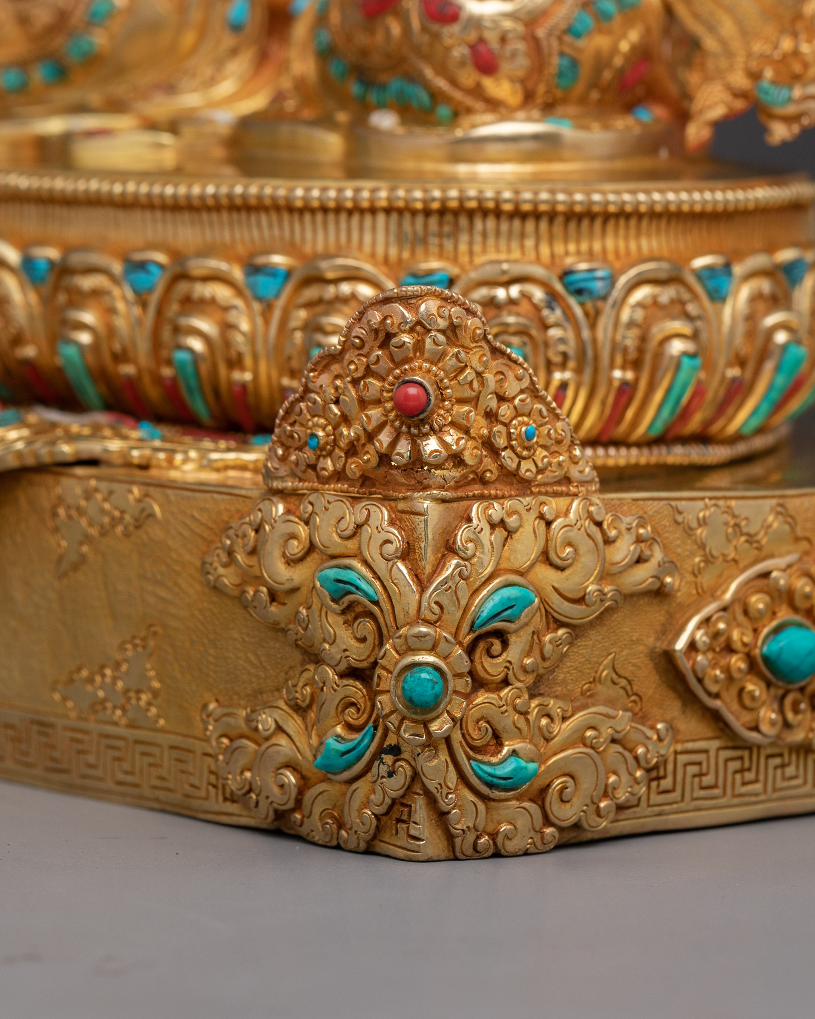 Bodhisattva Chenrezig on Throne | Avalokiteshvara - Lord of Compassion