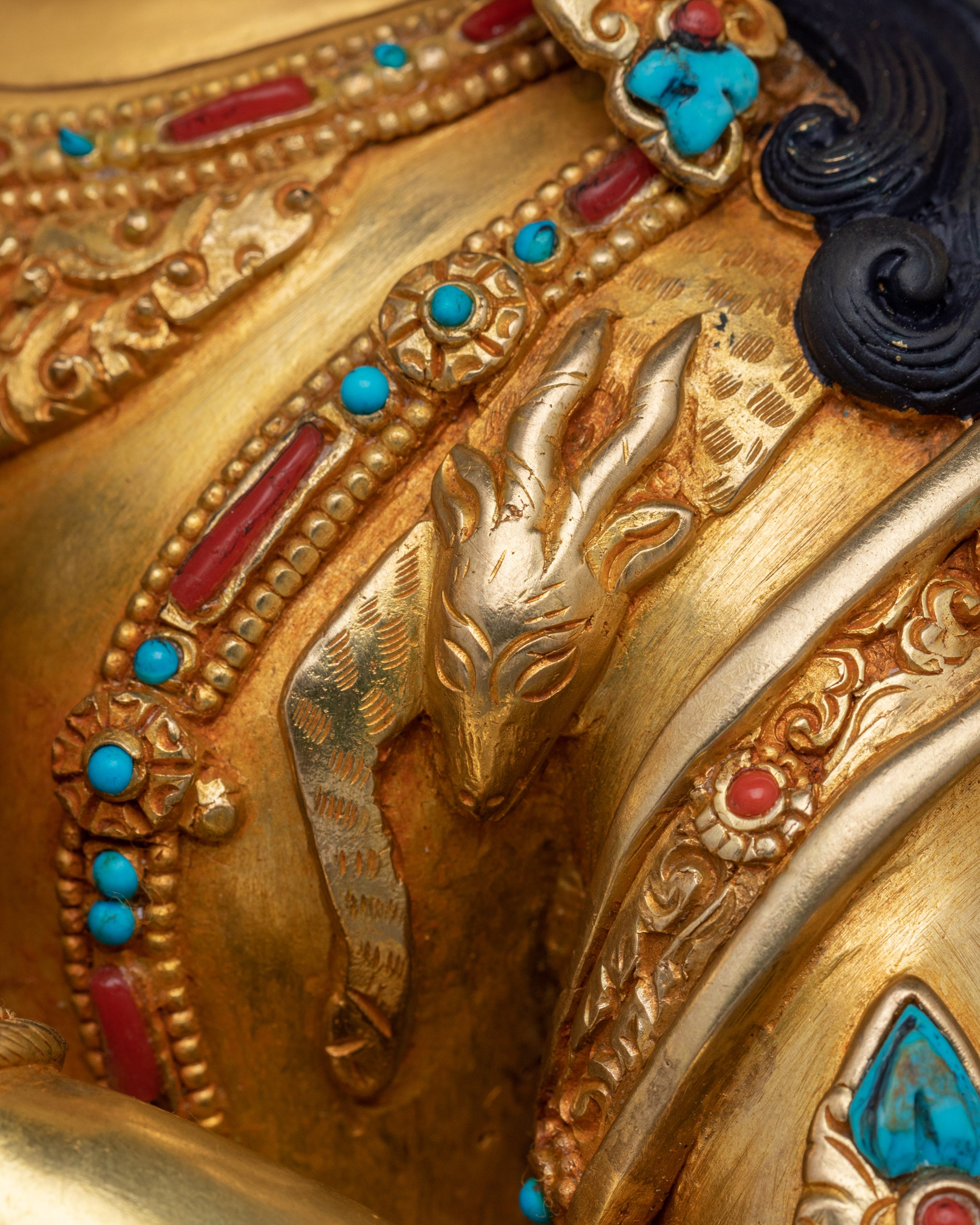 Bodhisattva Chenrezig on Throne | Avalokiteshvara - Lord of Compassion