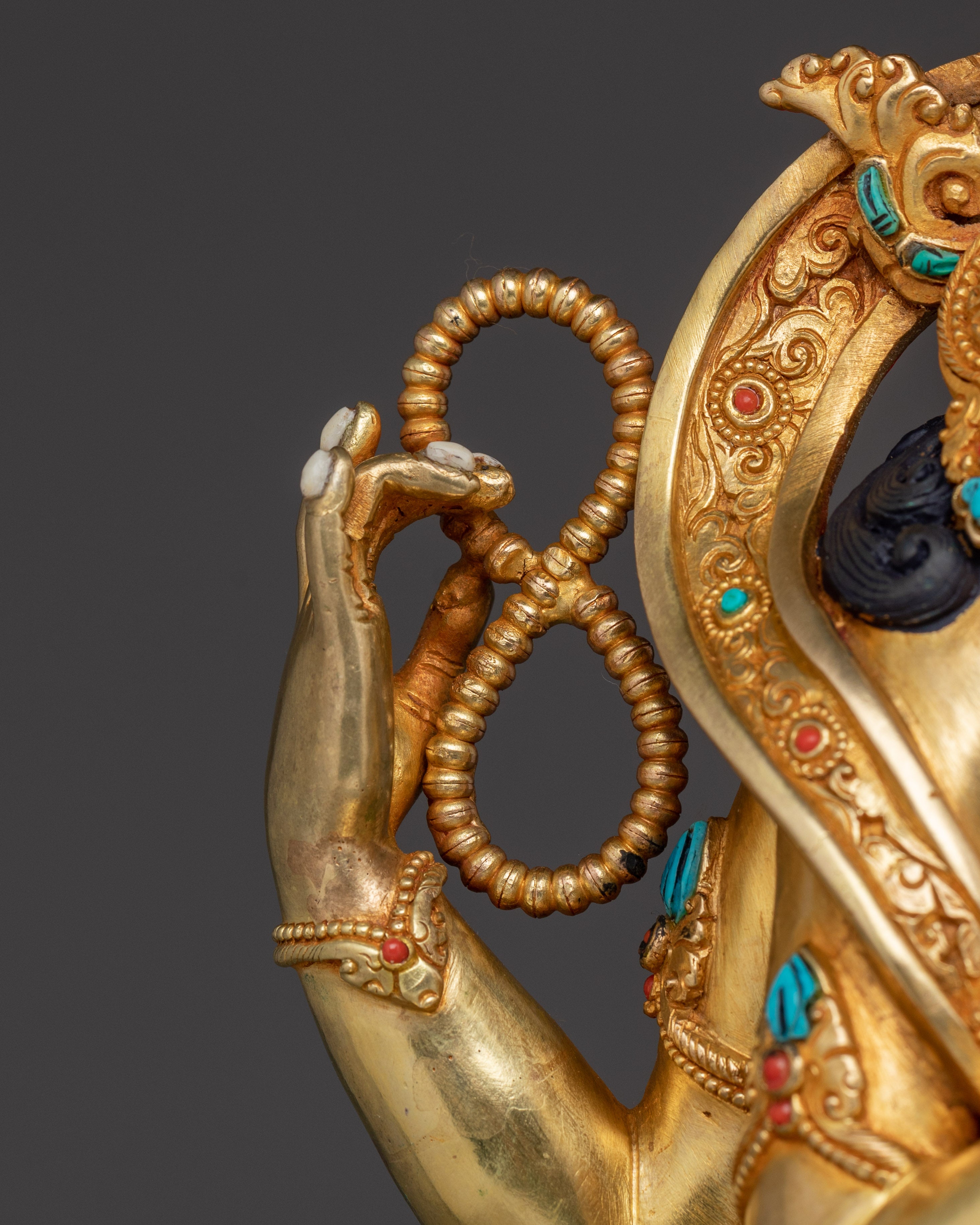 Bodhisattva Chenrezig on Throne | Avalokiteshvara - Lord of Compassion