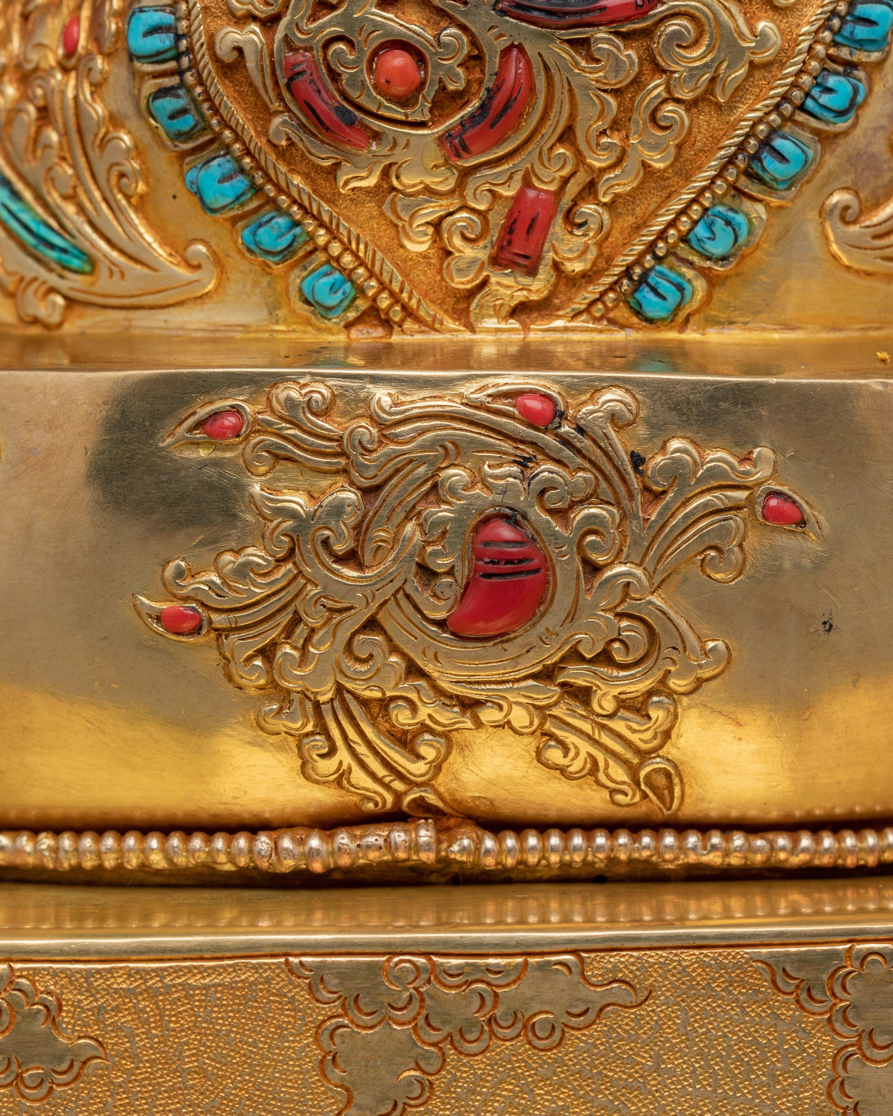 Bodhisattva Chenrezig on Throne | Avalokiteshvara - Lord of Compassion