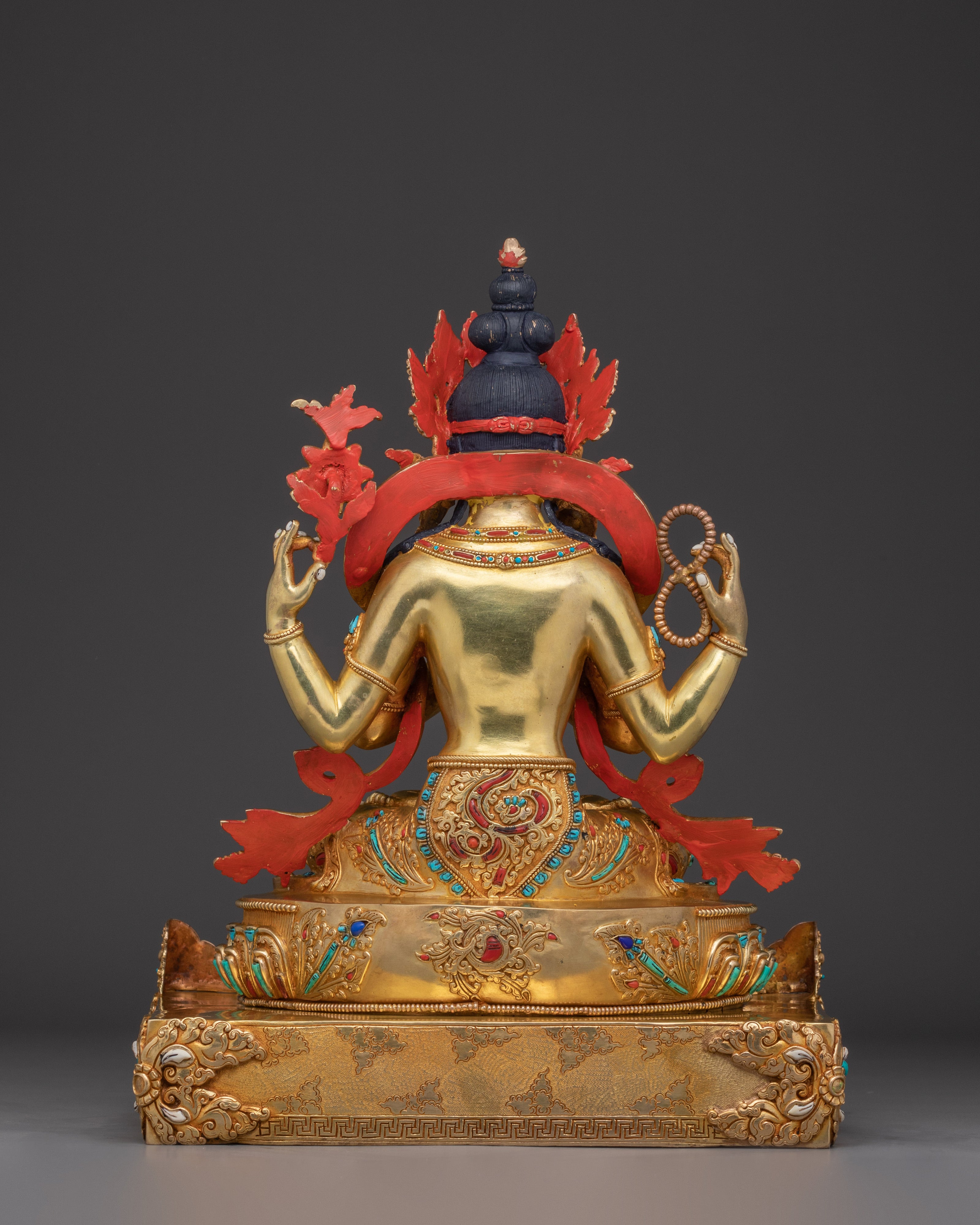 Bodhisattva Chenrezig on Throne | Avalokiteshvara - Lord of Compassion