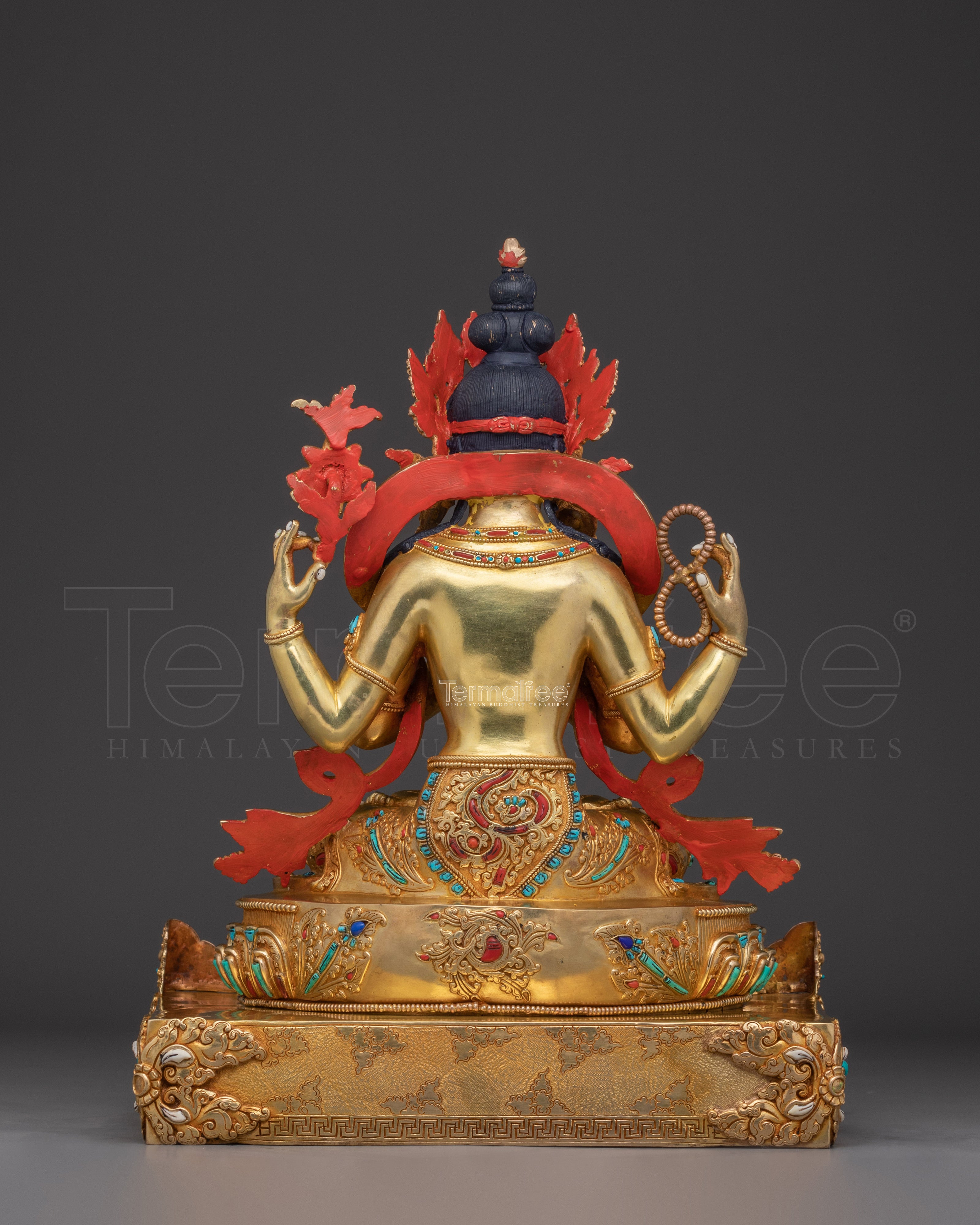Bodhisattva Chenrezig on Throne | Avalokiteshvara - Lord of Compassion