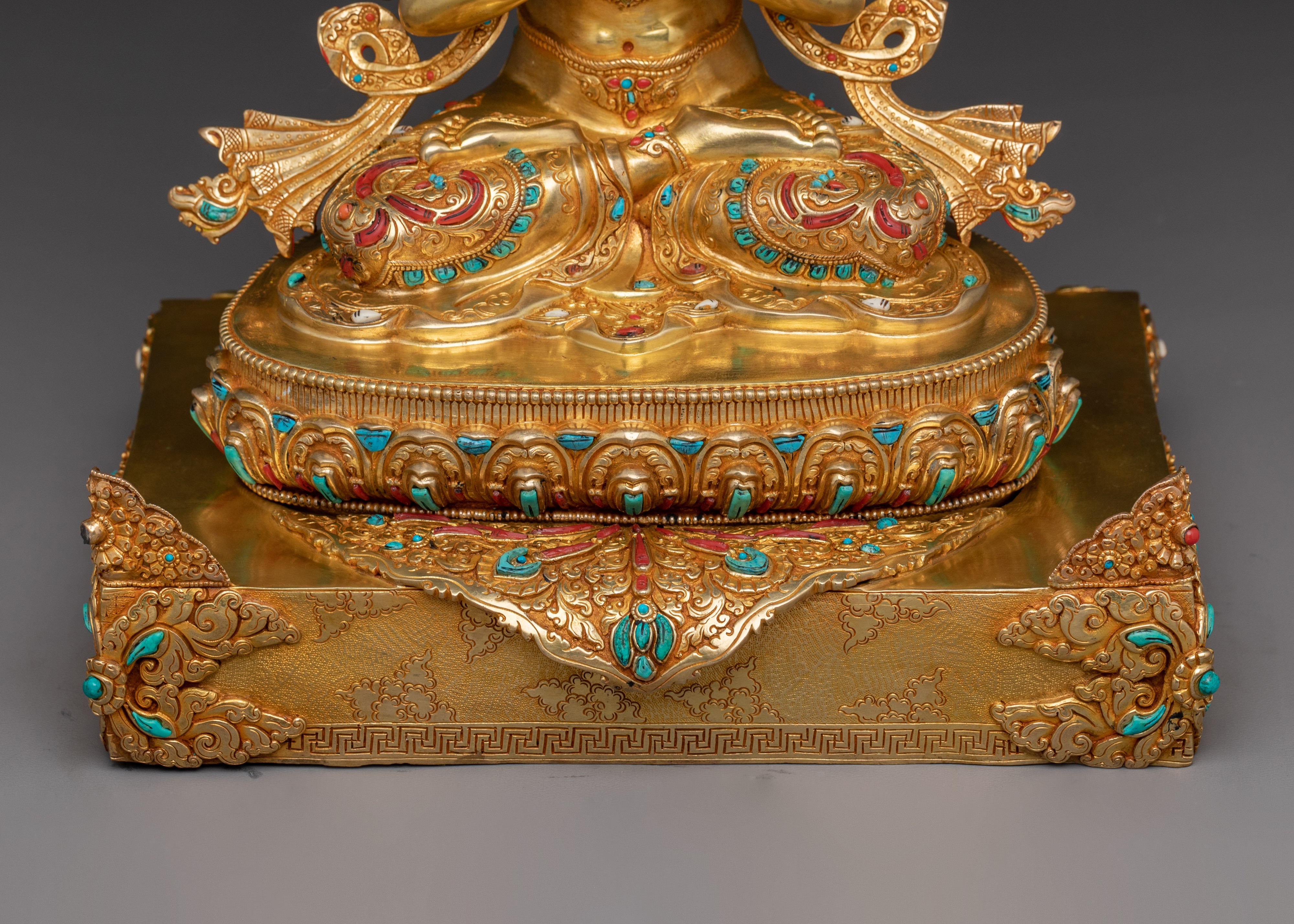 Bodhisattva Chenrezig on Throne | Avalokiteshvara - Lord of Compassion