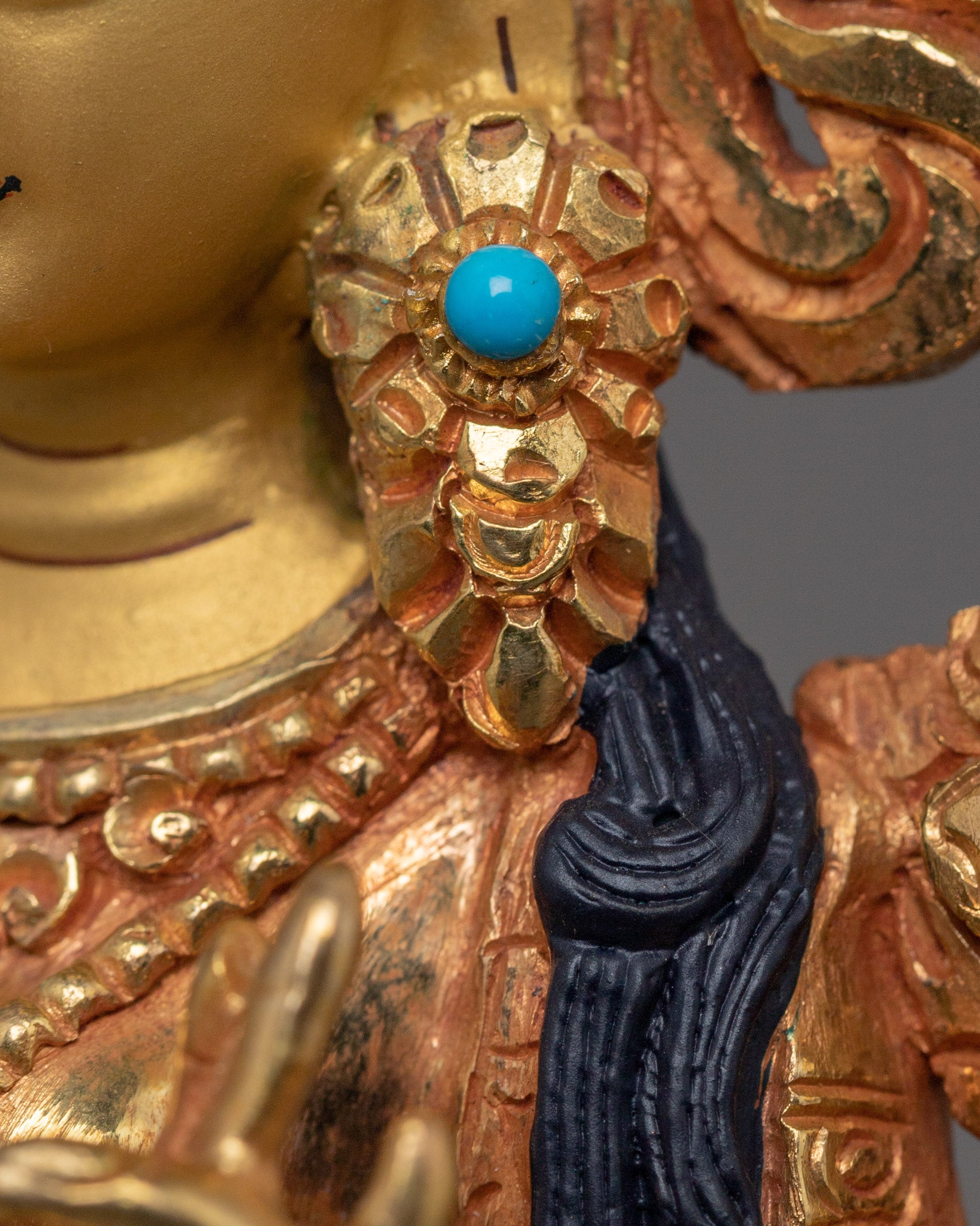 Golden Shyama Tara Statue | Green Tara - Mother of All Buddhas