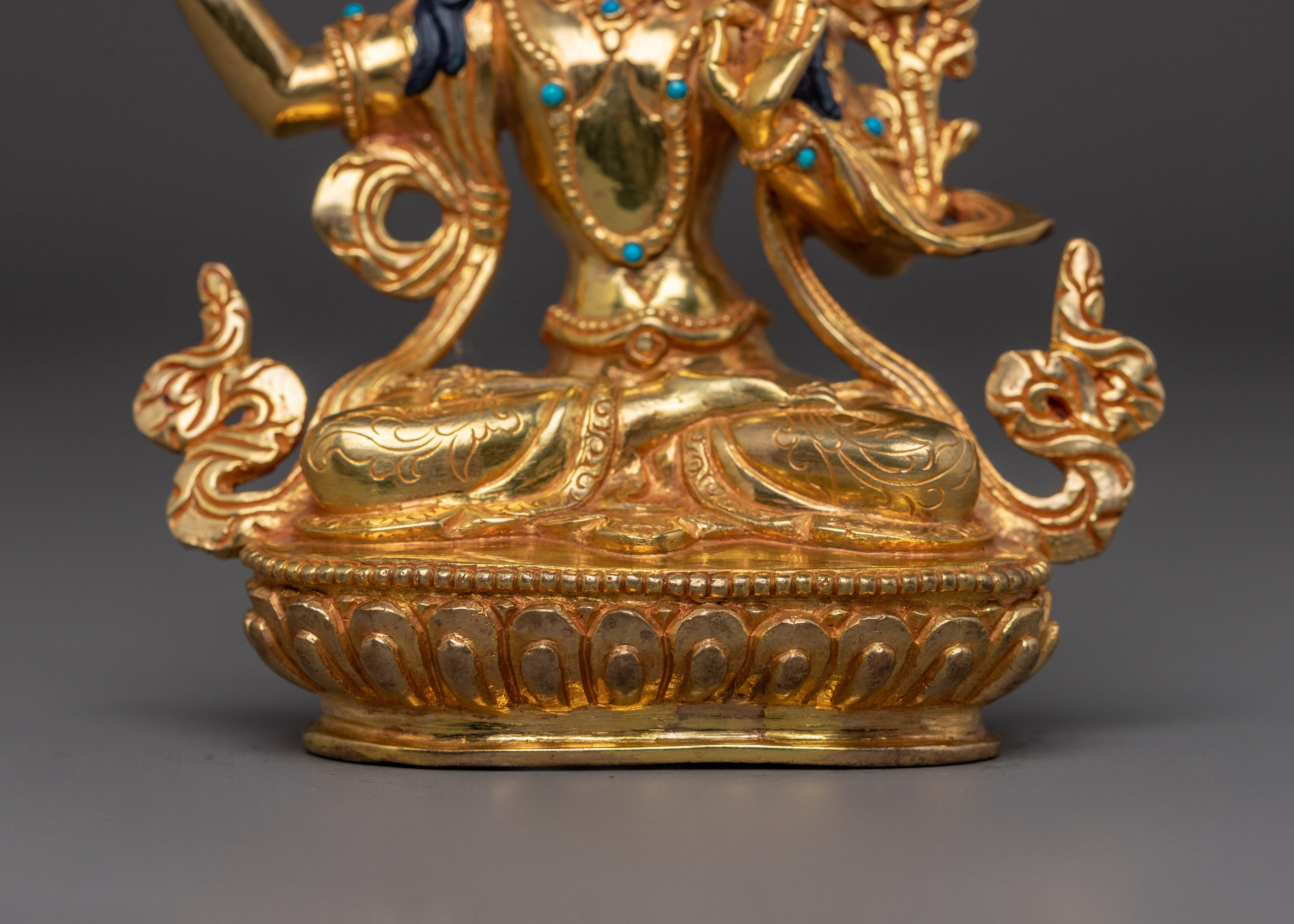 Divine Bodhisattva Manjushri Statue | Embodiment of Wisdom