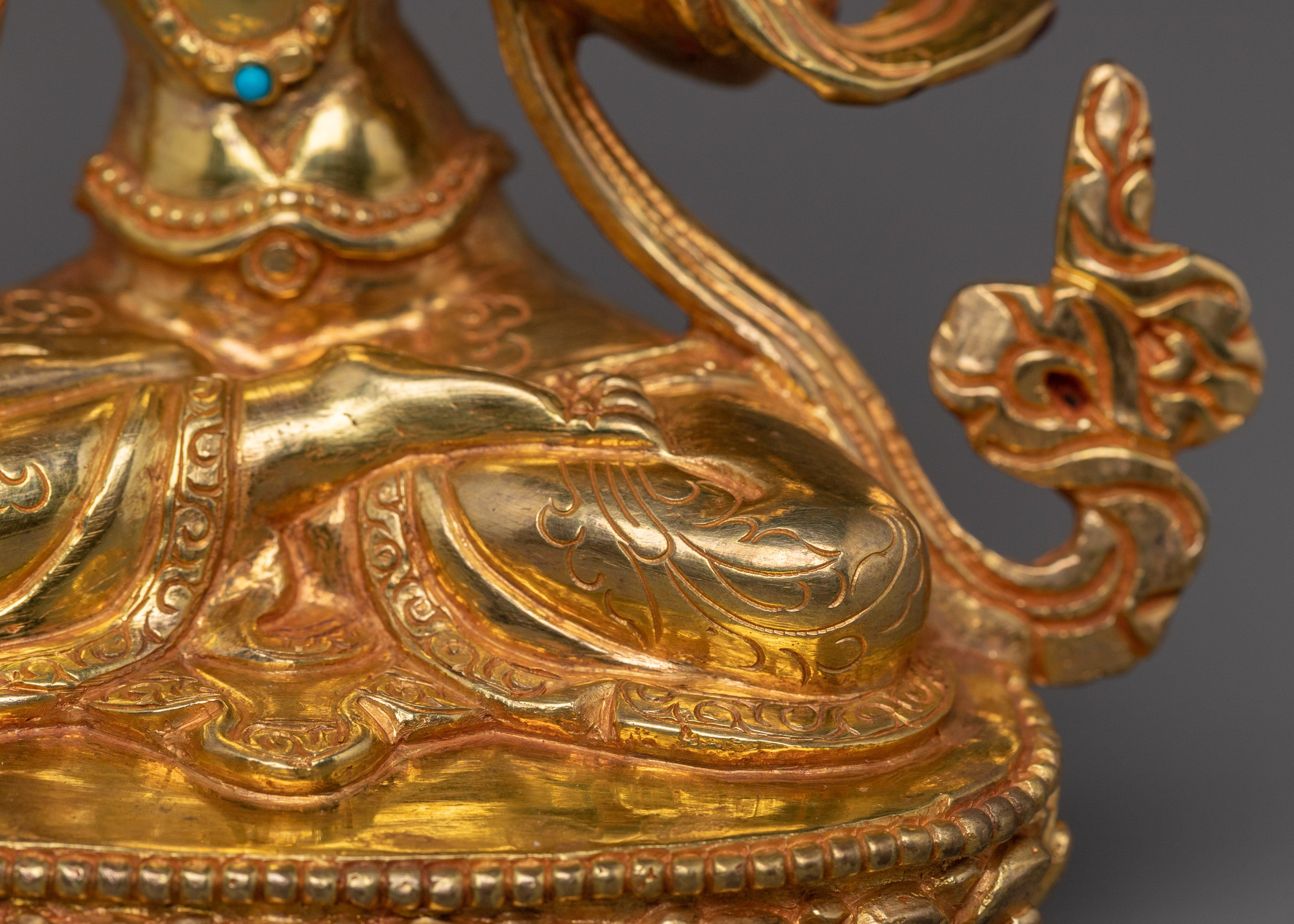 Divine Bodhisattva Manjushri Statue | Embodiment of Wisdom