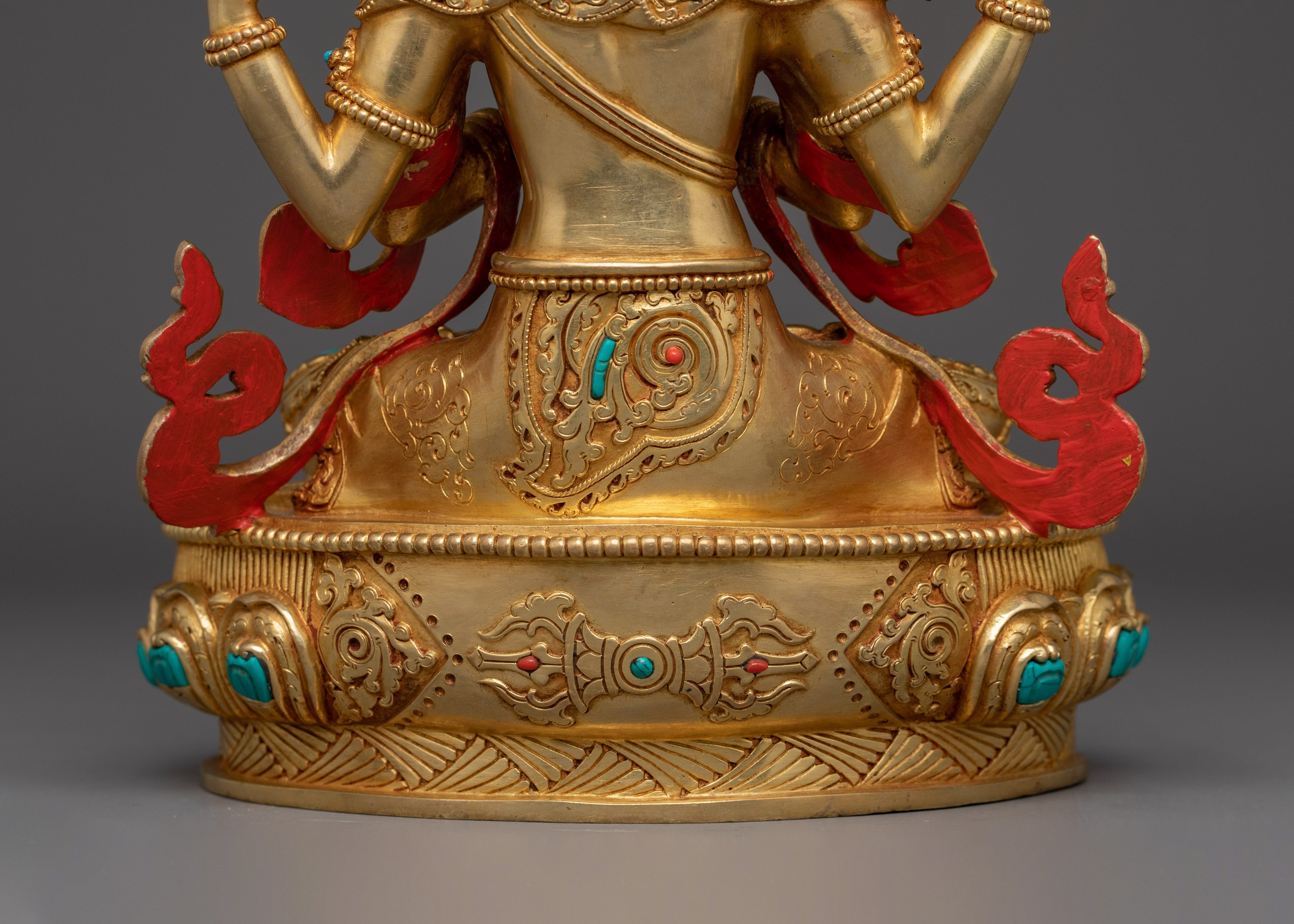 Figurine of Chenrezig - Dharma Practice | 4-Armed Avalokiteshvara
