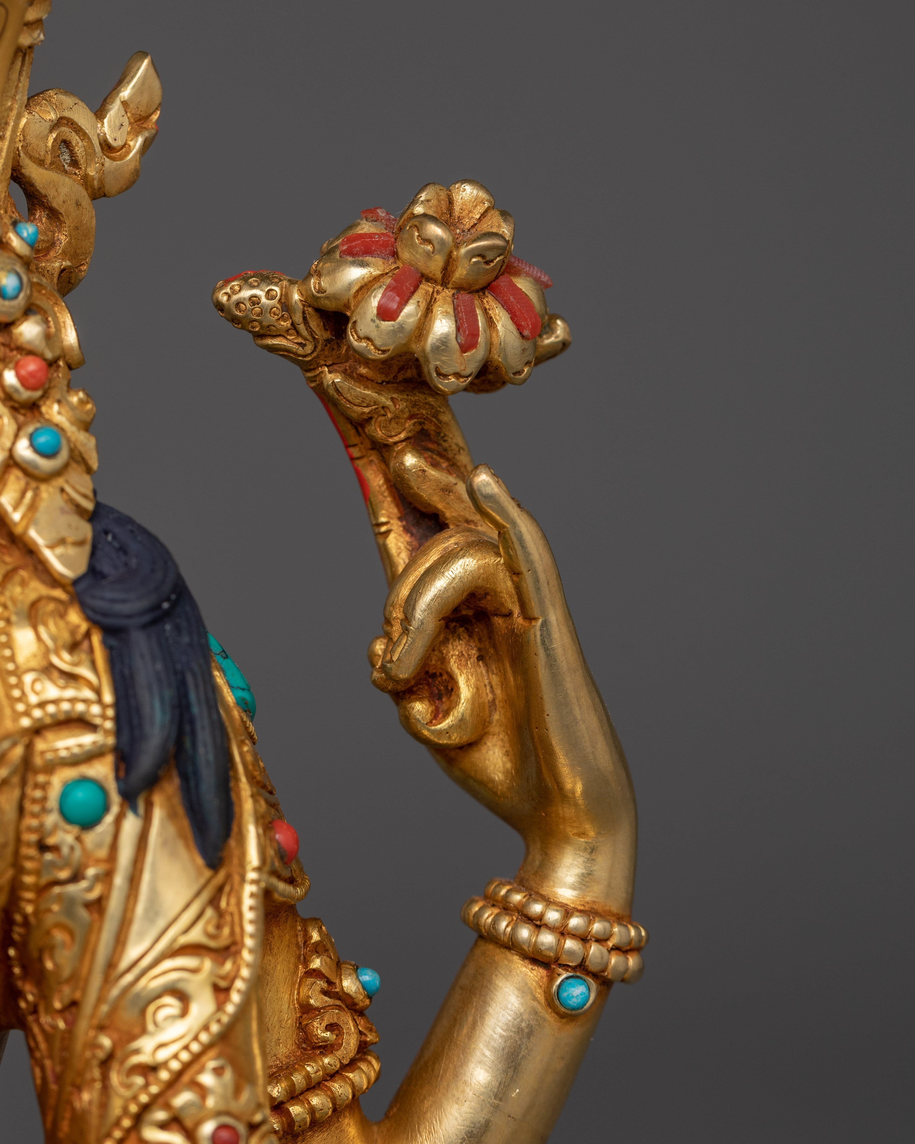 Figurine of Chenrezig - Dharma Practice | 4-Armed Avalokiteshvara