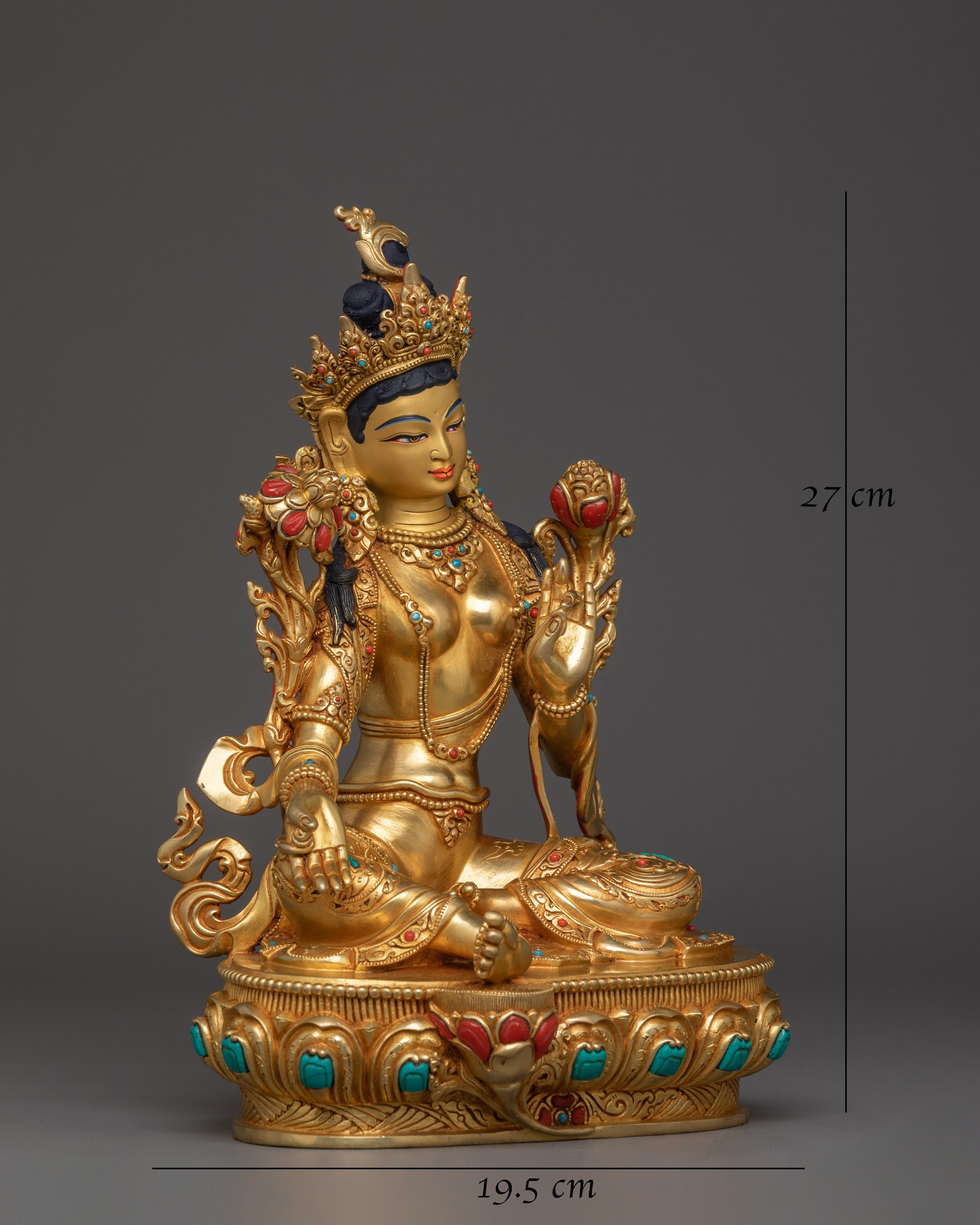 exquisite-green-tara-sculpture