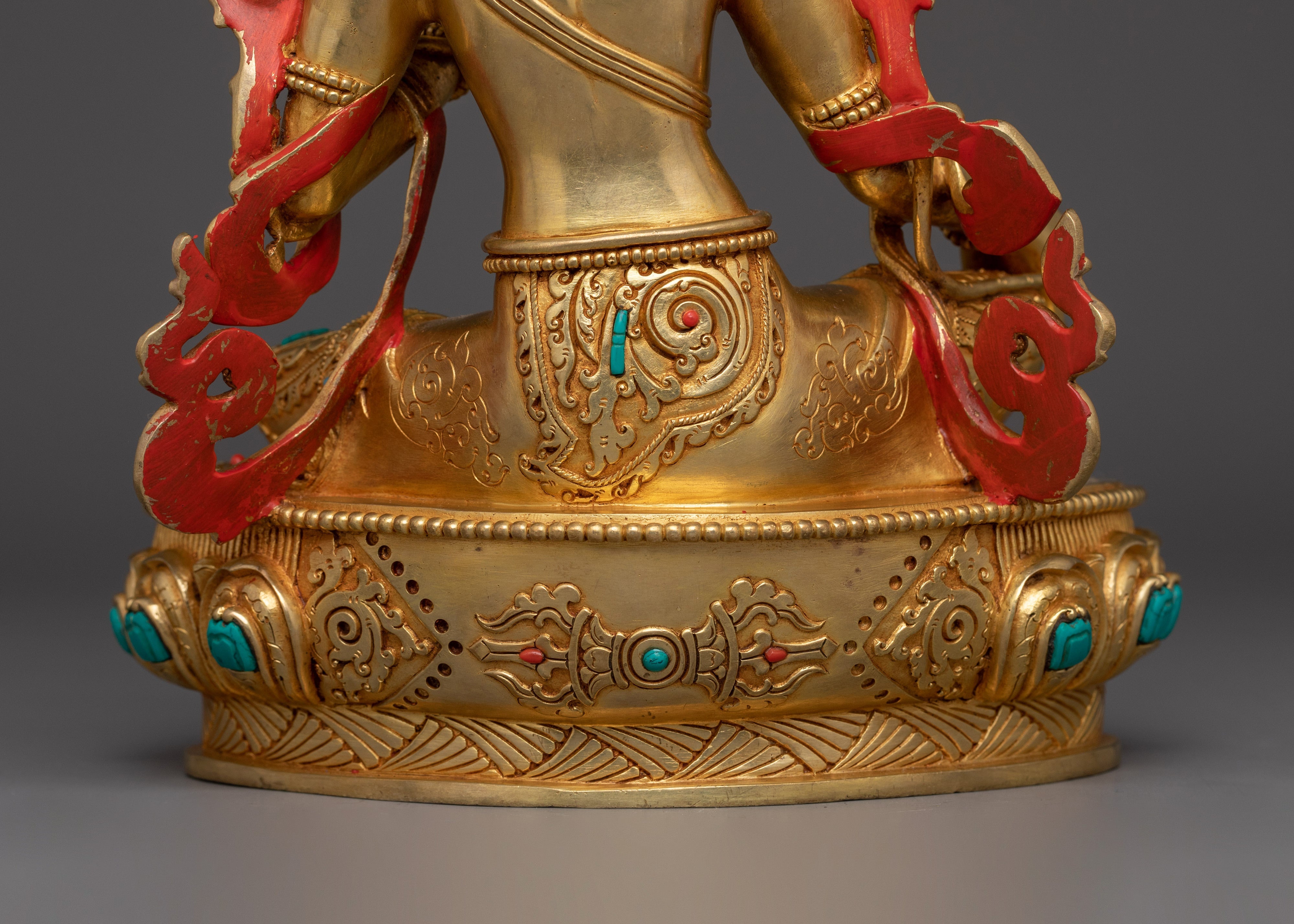 Exquisite Green Tara Sculpture | Embodiment of Compassion and Swift Protection