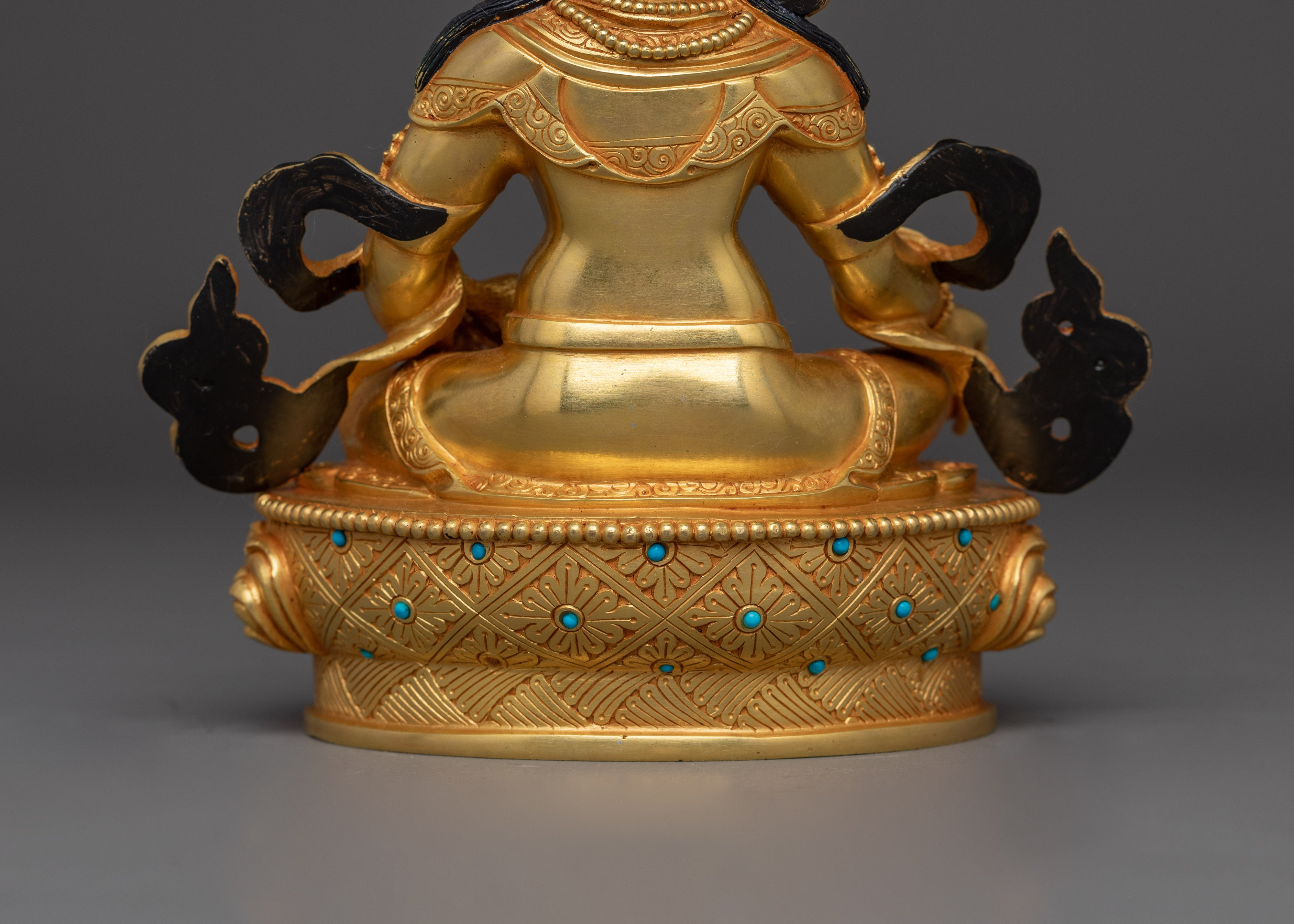 Spiritual Wealth Guardian Dzambhala Statue | Handcrafted Nepalese Art