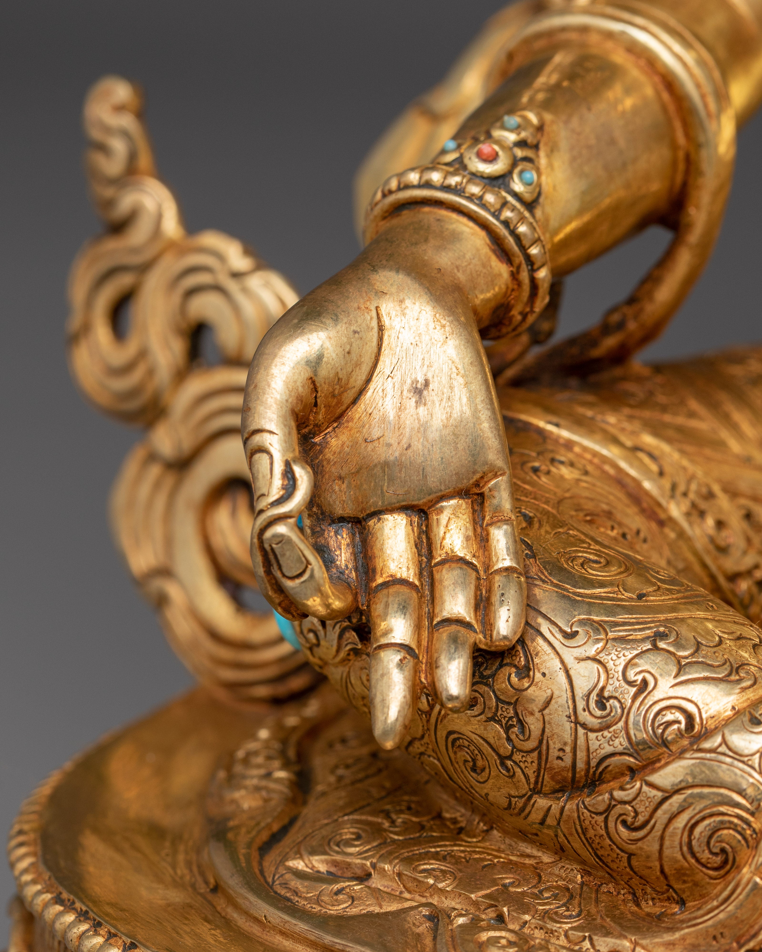 Tibetan Deity Shyama Tara Statue| Green Tara - Mother of All Buddhas