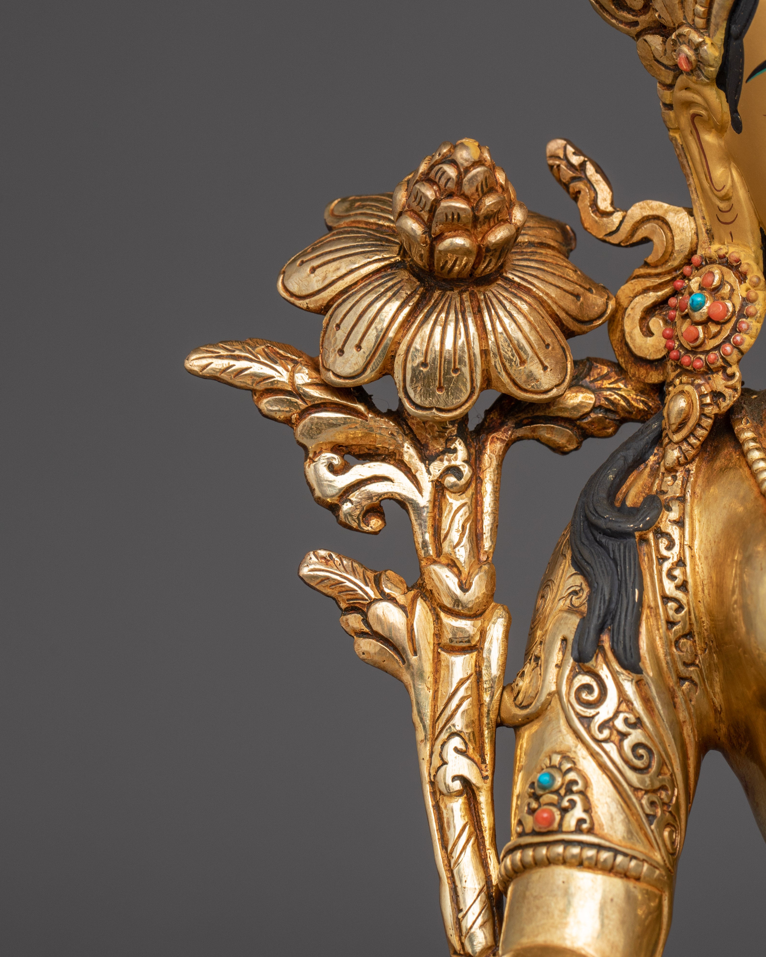 Tibetan Deity Shyama Tara Statue| Green Tara - Mother of All Buddhas