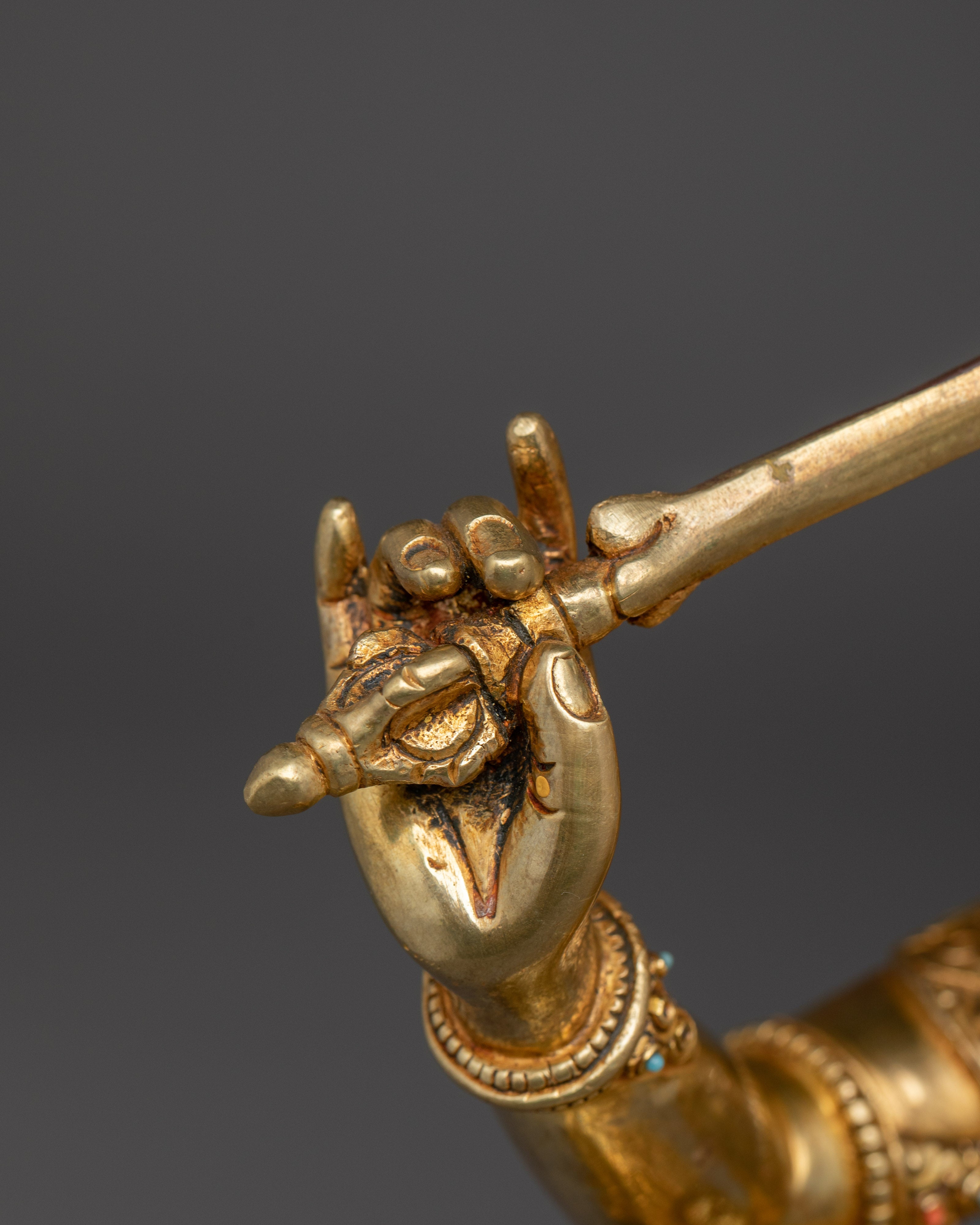 Divine Bodhisattva Manjushri Statue | Also known as Manjughosa