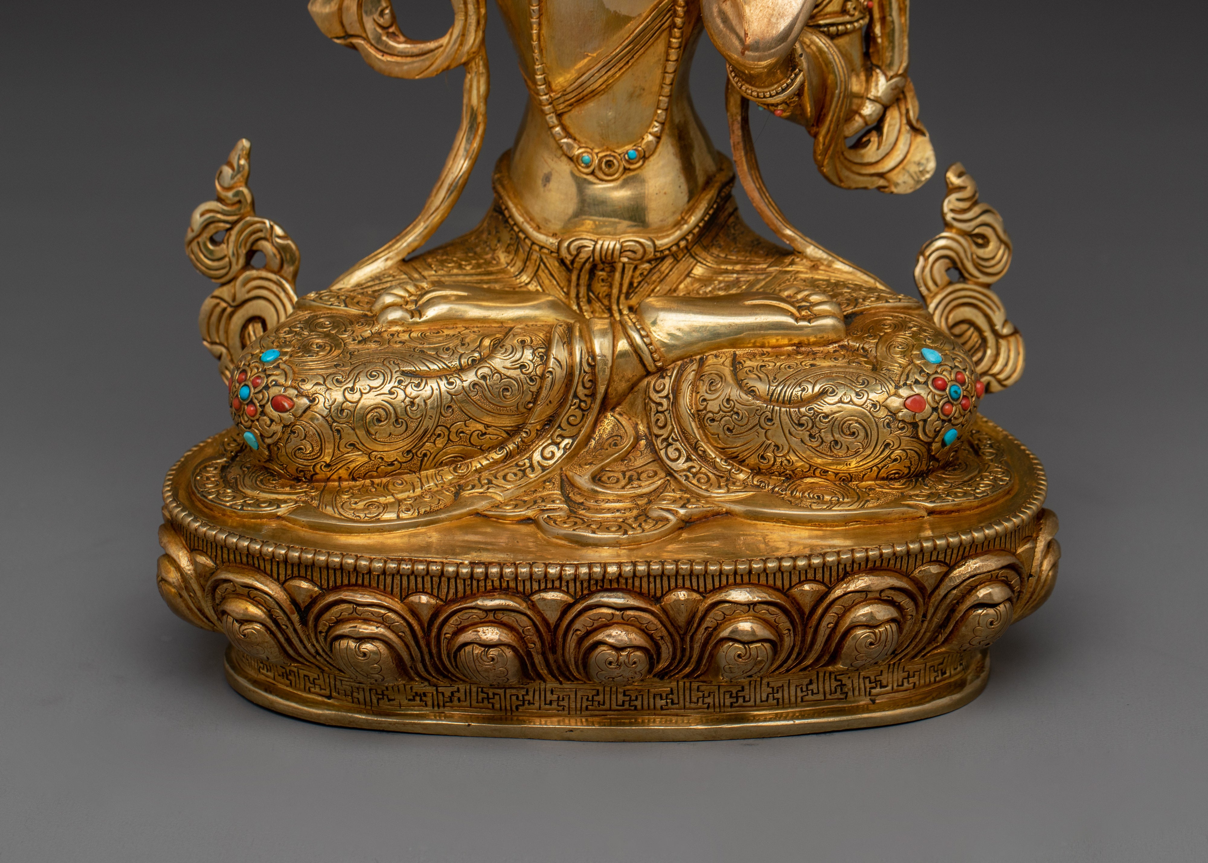 Divine Bodhisattva Manjushri Statue | Also known as Manjughosa
