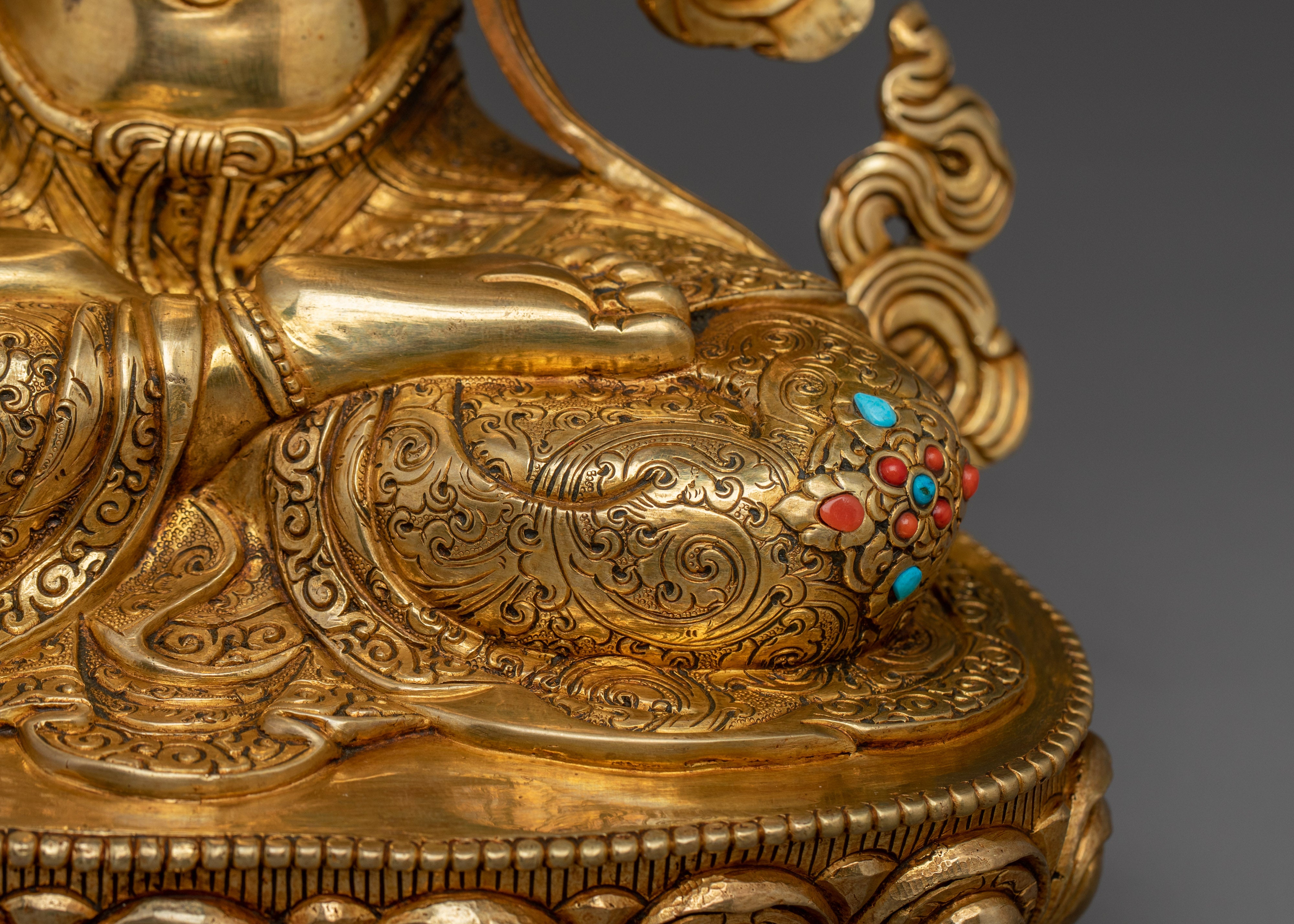 Divine Bodhisattva Manjushri Statue | Also known as Manjughosa
