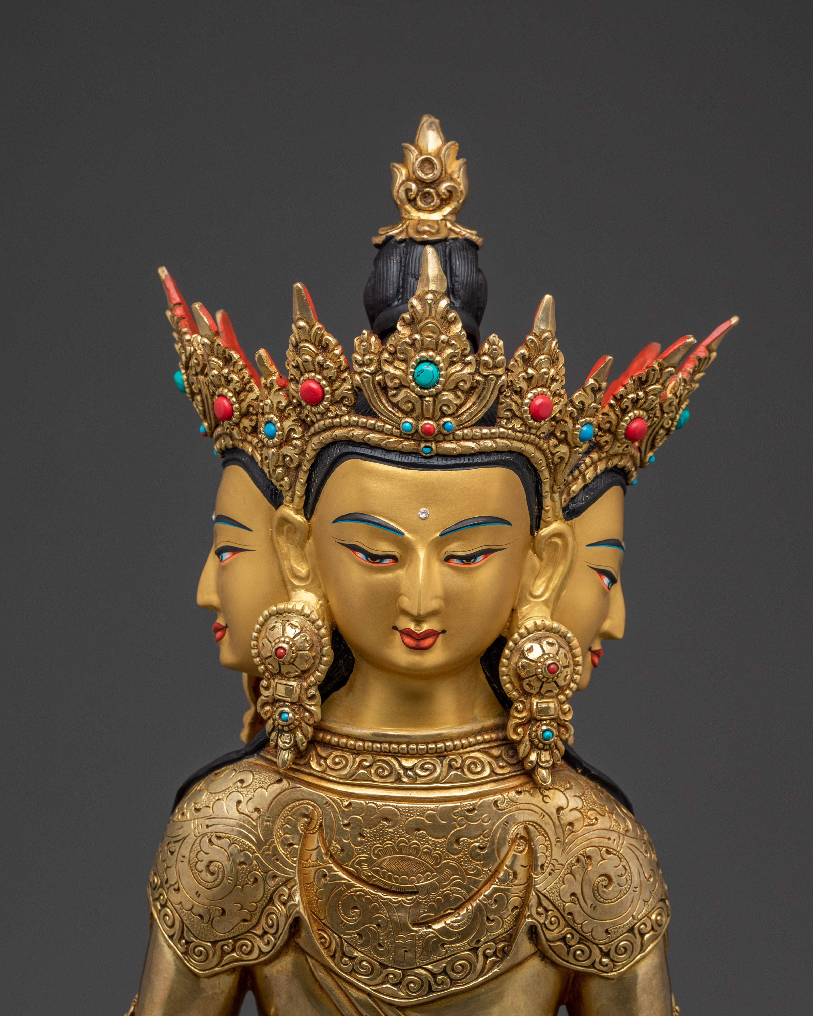 Celestial Buddha Vairocana Statue | Symbol of Boundless Wisdom
